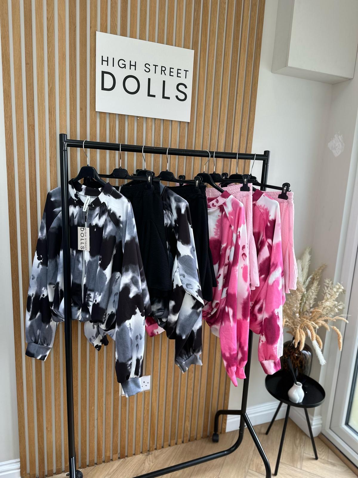Naomi Two Piece Bomber and Skirt Co Ord