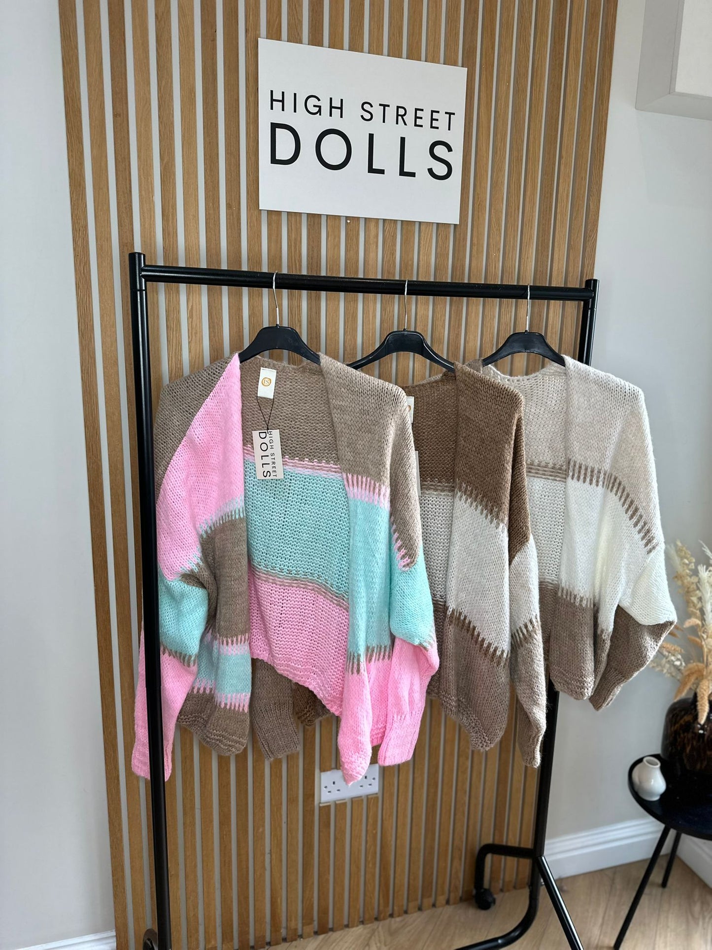 Cecilia Patchwork Knitted Cardigan