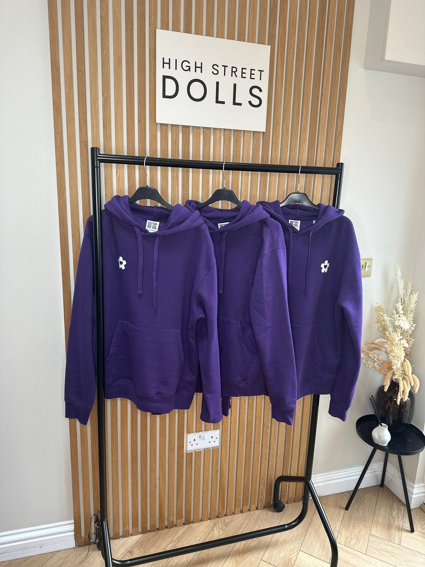 BodiBlossom Purple Hoodie