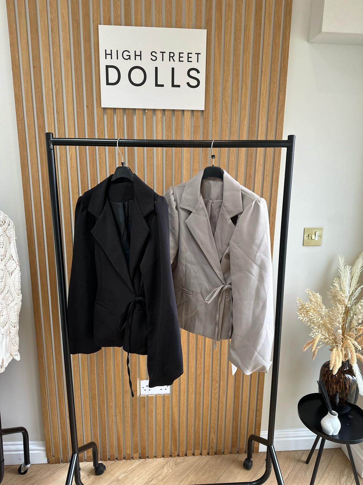 Alina Balloon Sleeve Blazer