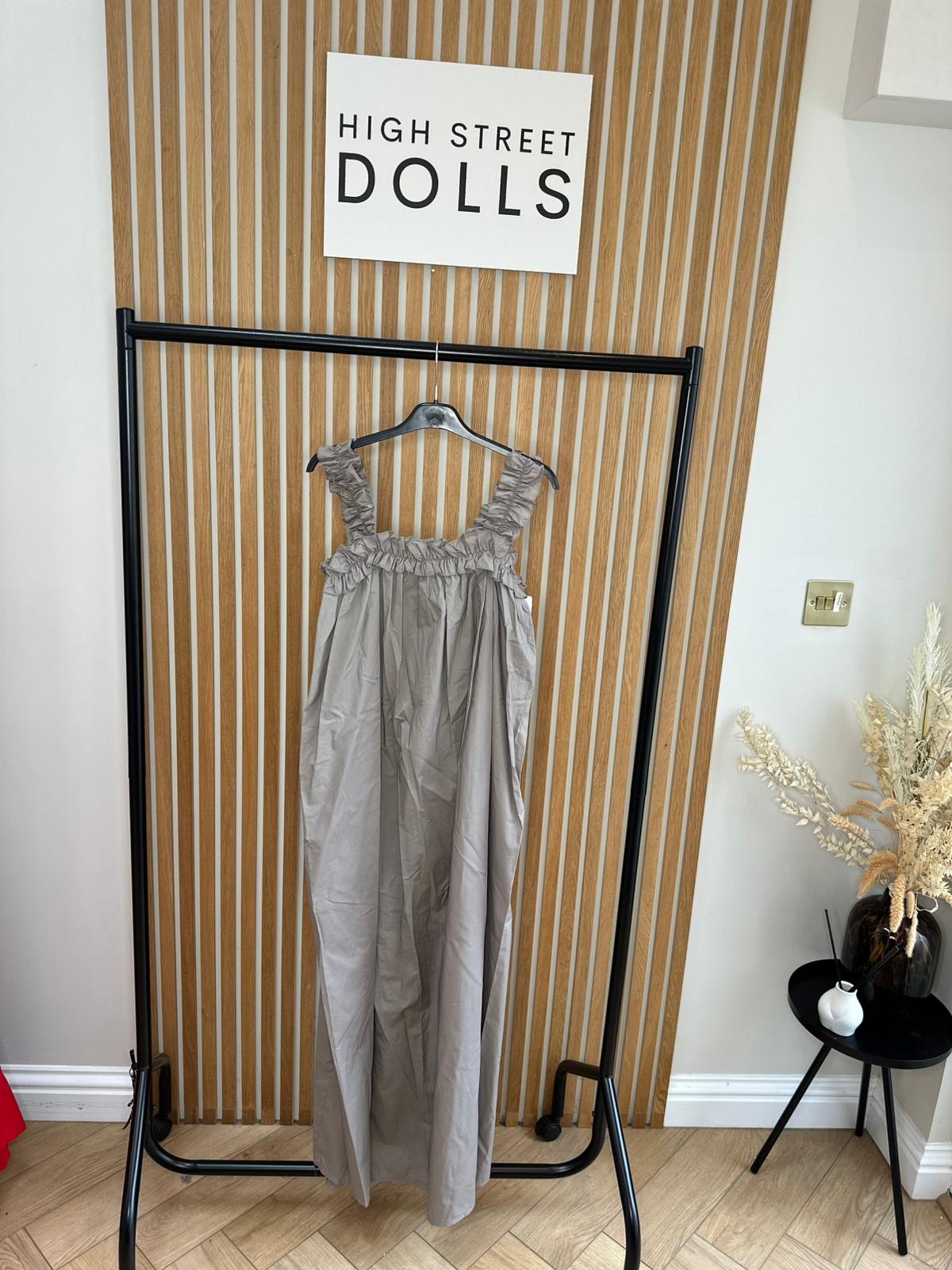 Sofia Maxi Dress Ruffle Straps Holiday Summer Outfit