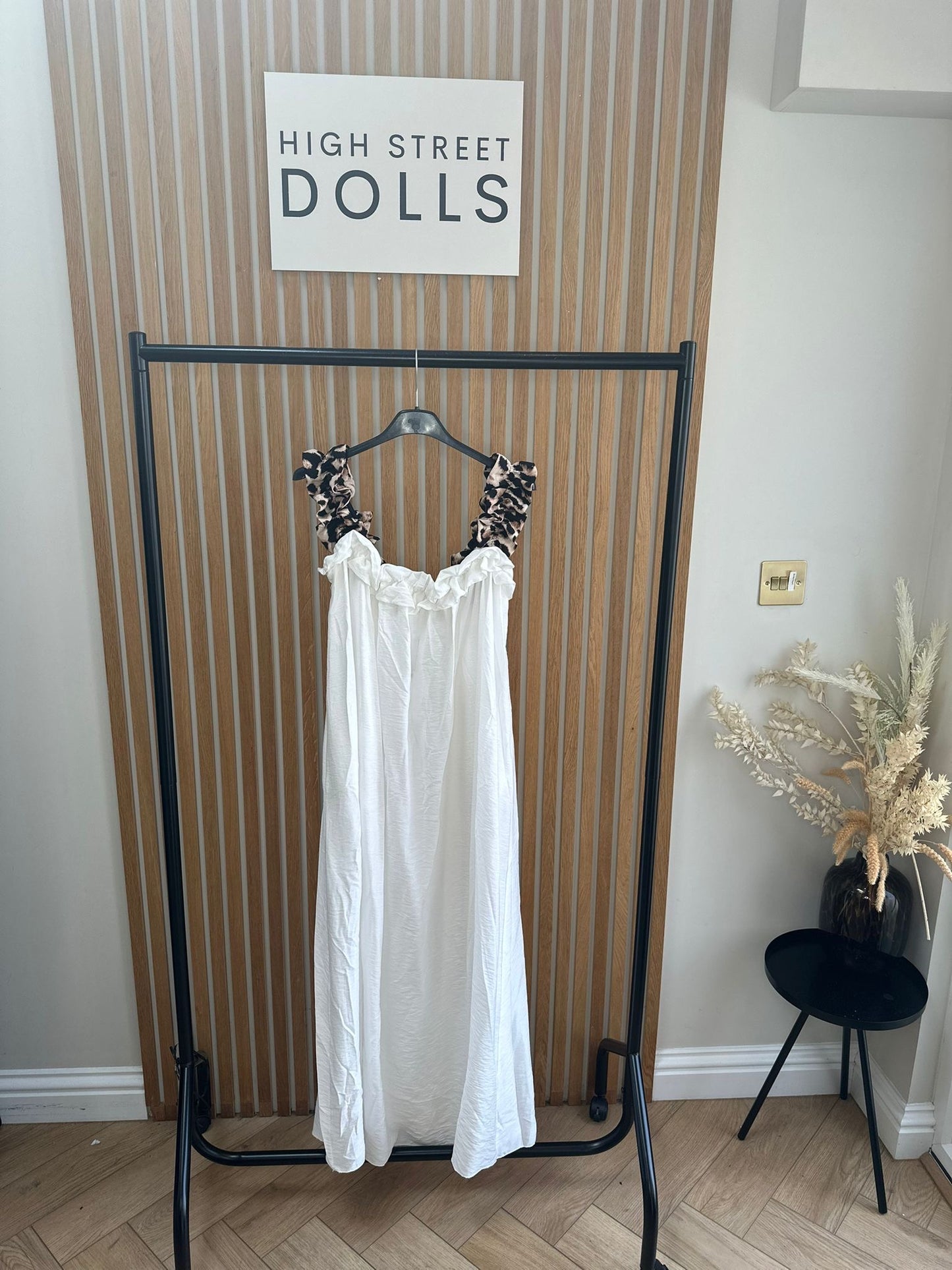 Valentina Maxi Dress Leopard Print Straps Holiday Summer Outfit