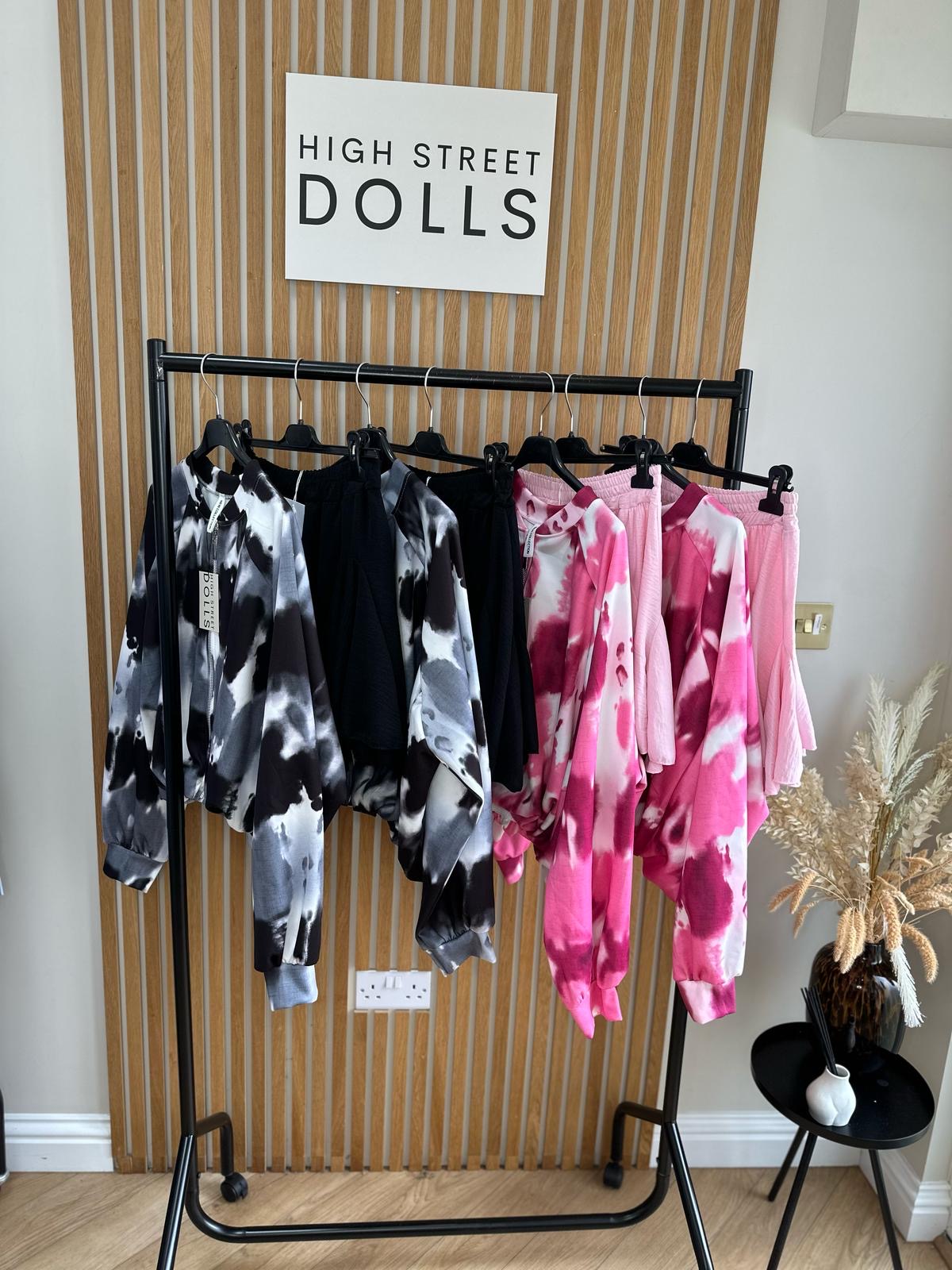 Naomi Two Piece Bomber and Skirt Co Ord