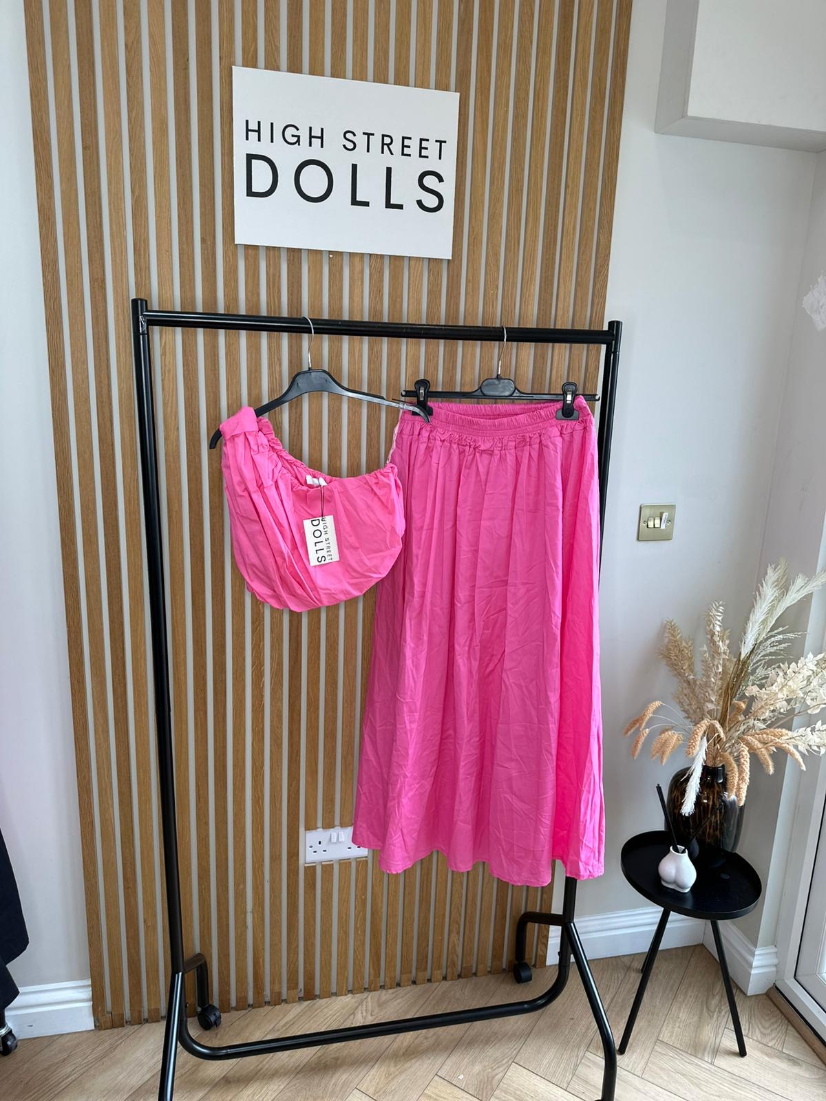 Lillie Top and Skirt Set Summer Outfit Holiday Co Ord Two Piece