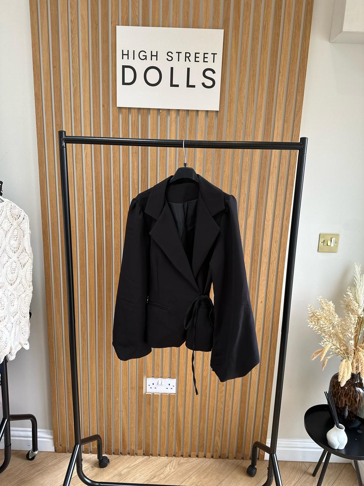 Alina Balloon Sleeve Blazer