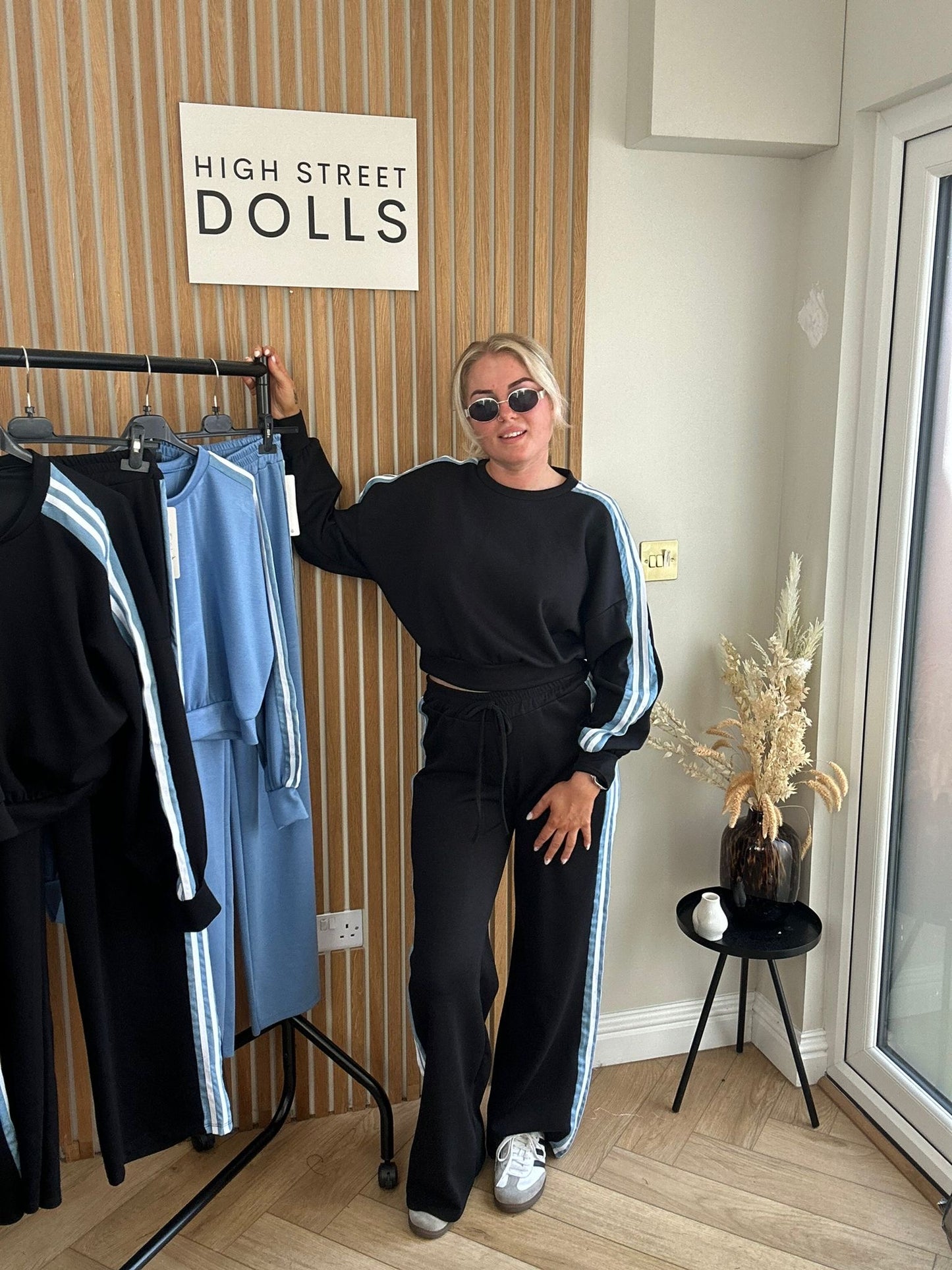 Ingrid Stripe Lounge Set Tracksuit Loungewear
