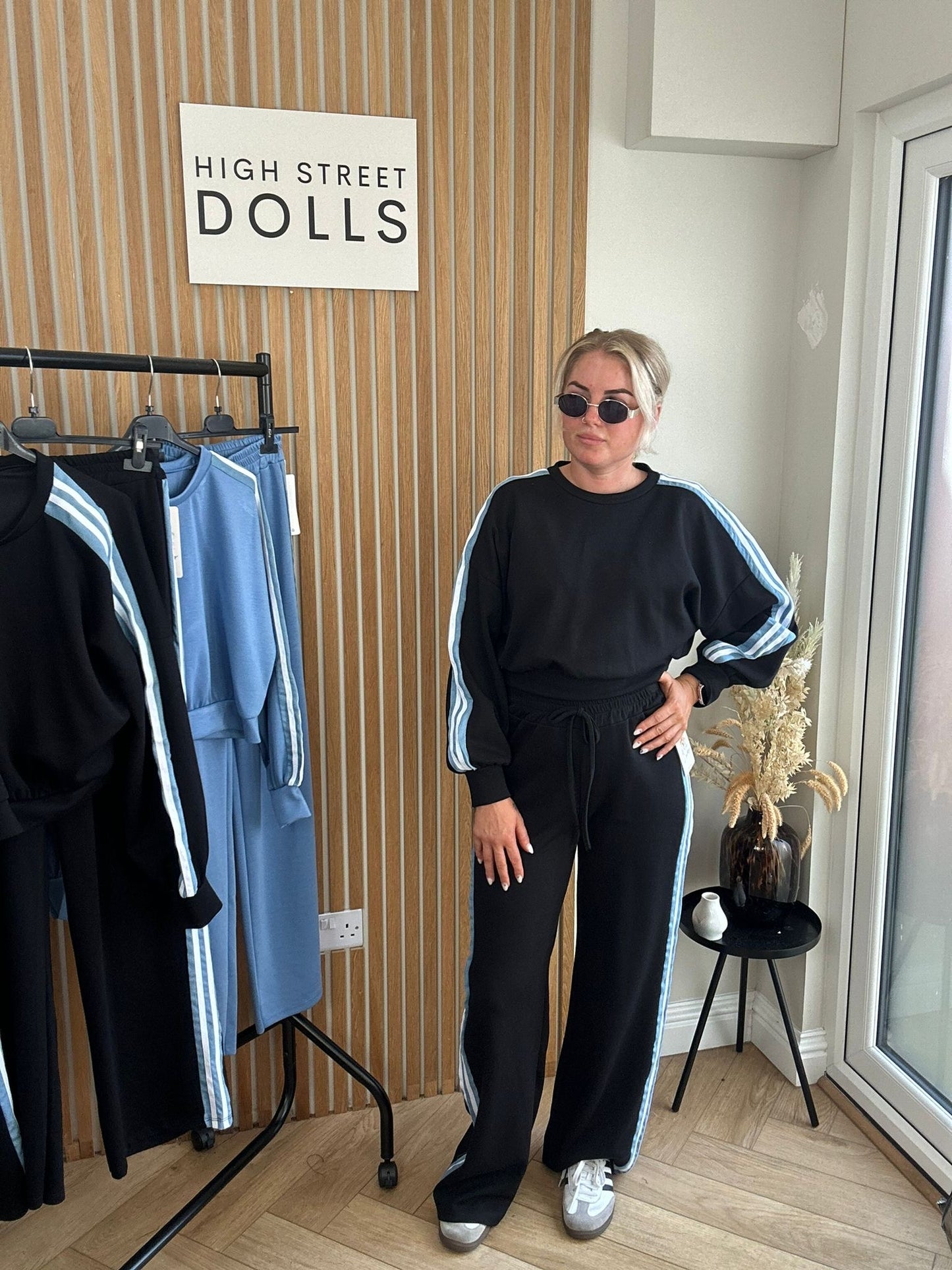 Ingrid Stripe Lounge Set Tracksuit Loungewear