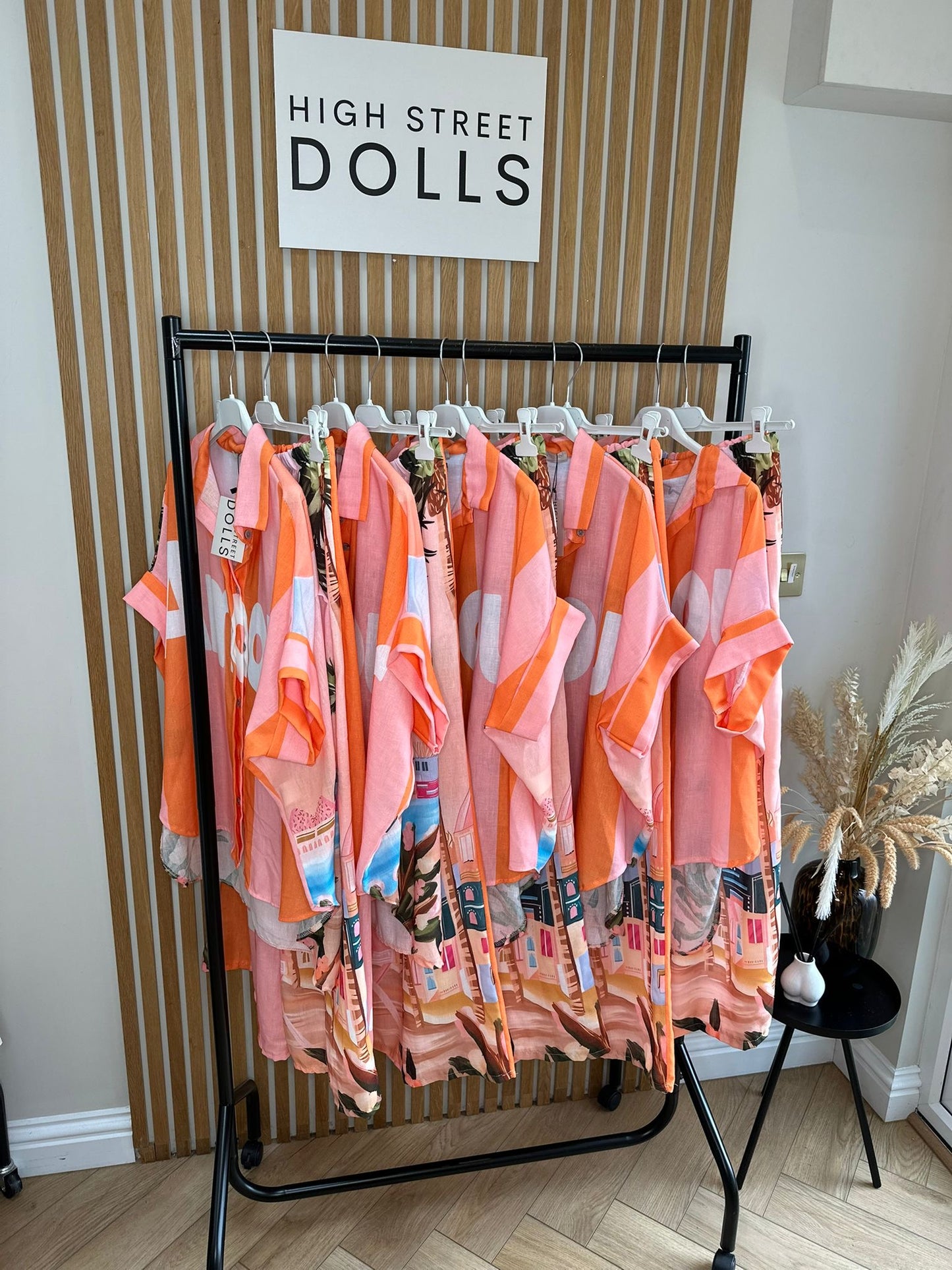 Odette Shirt and Trouser Set Summer Outfit Holiday Co Ord Slogan Top