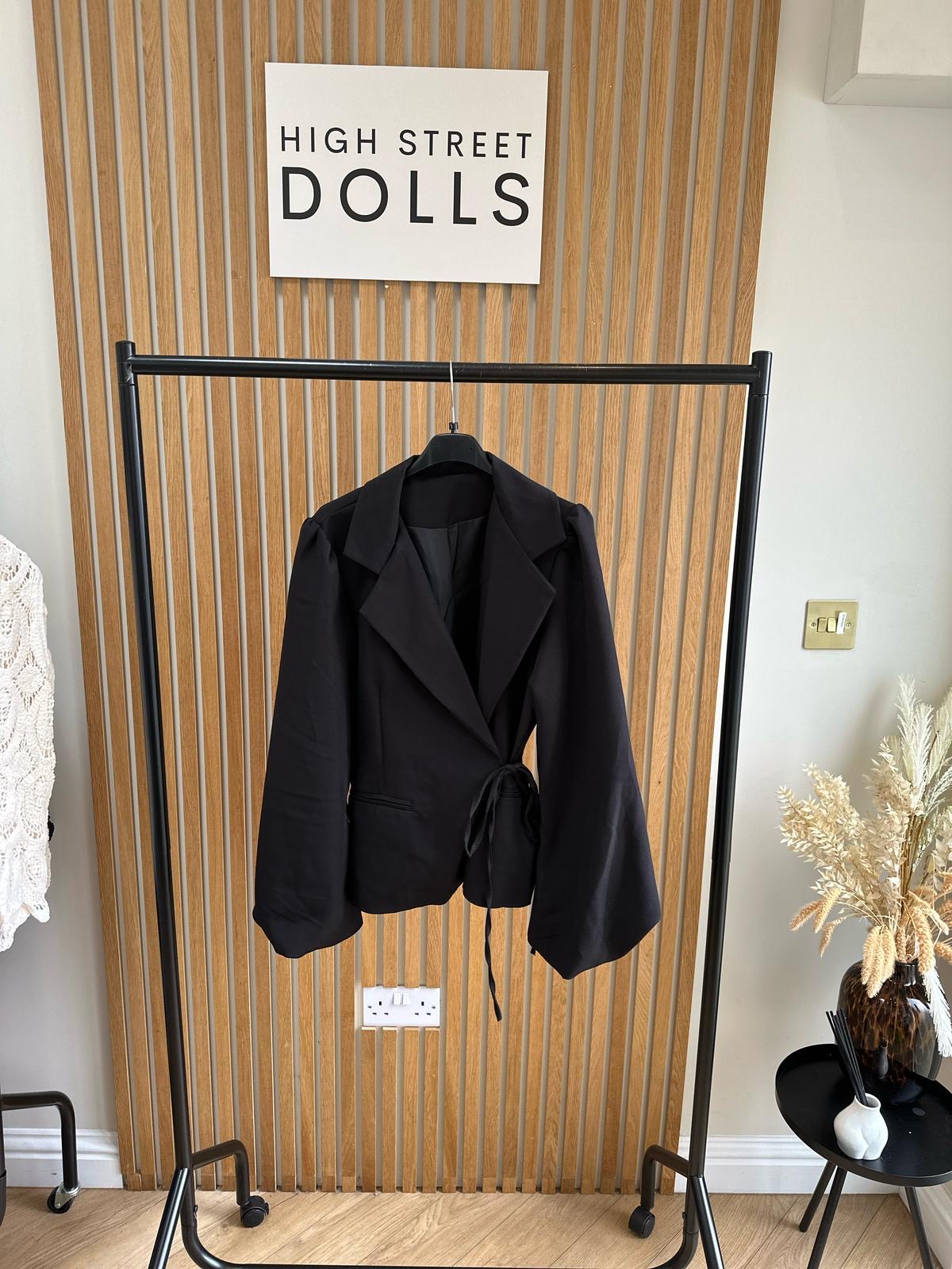 Alina Balloon Sleeve Blazer