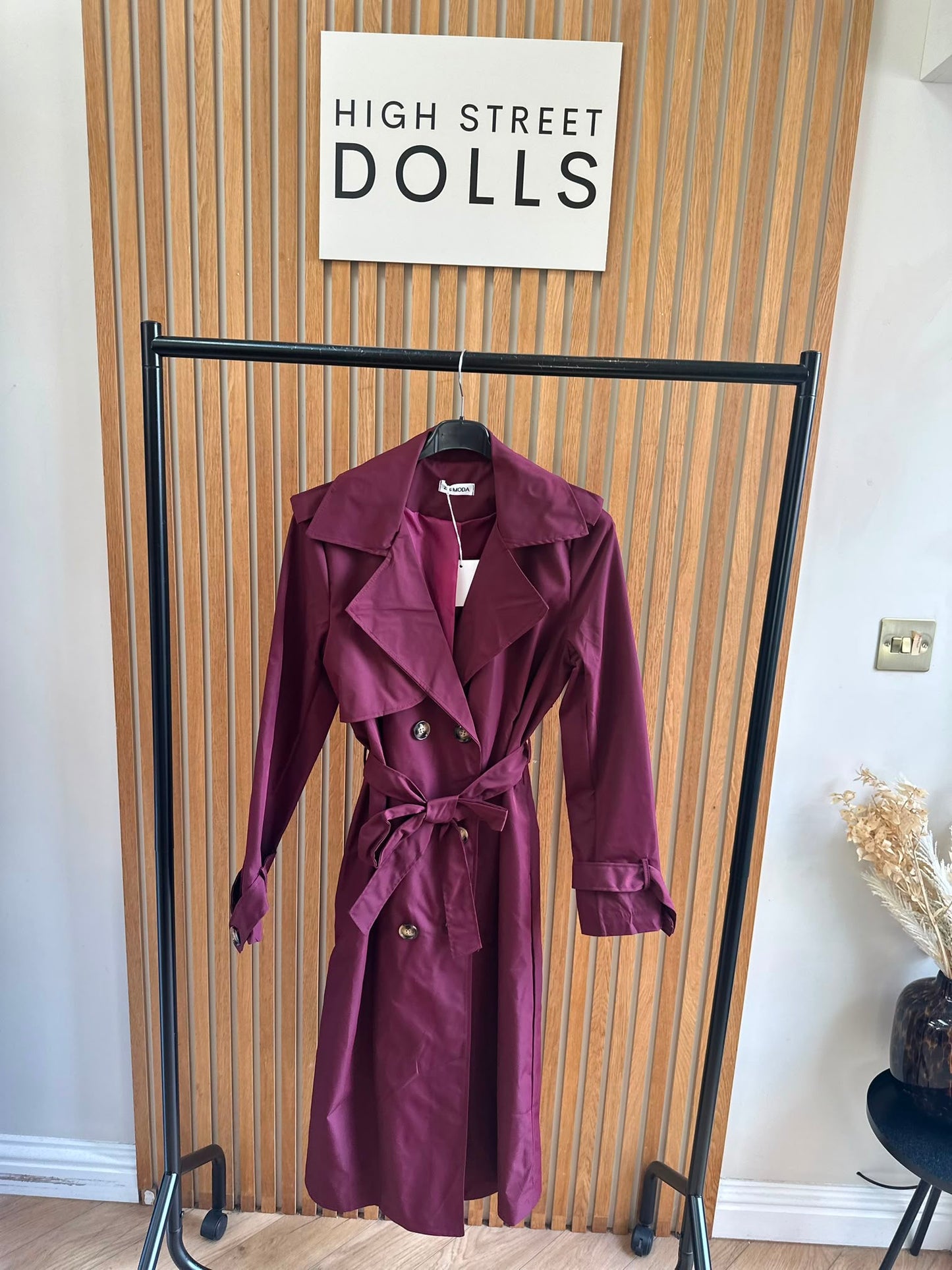 Orla Trench Coat Women’s Longline Jacket Autumn Fashion Coat