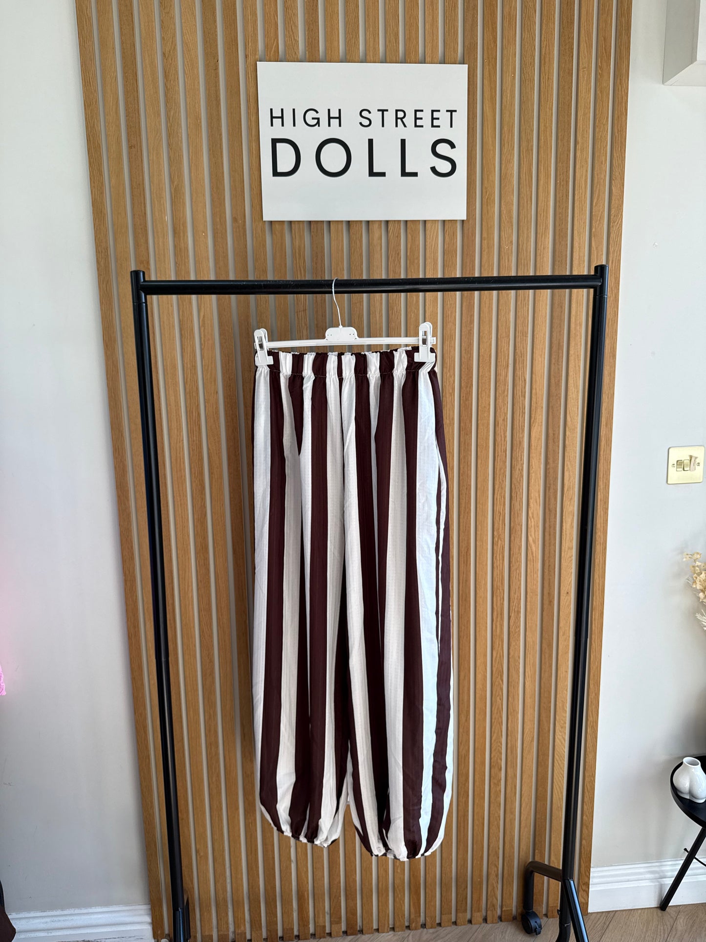 Ingrid Harem Trousers Striped Material Women’s Summer Holiday