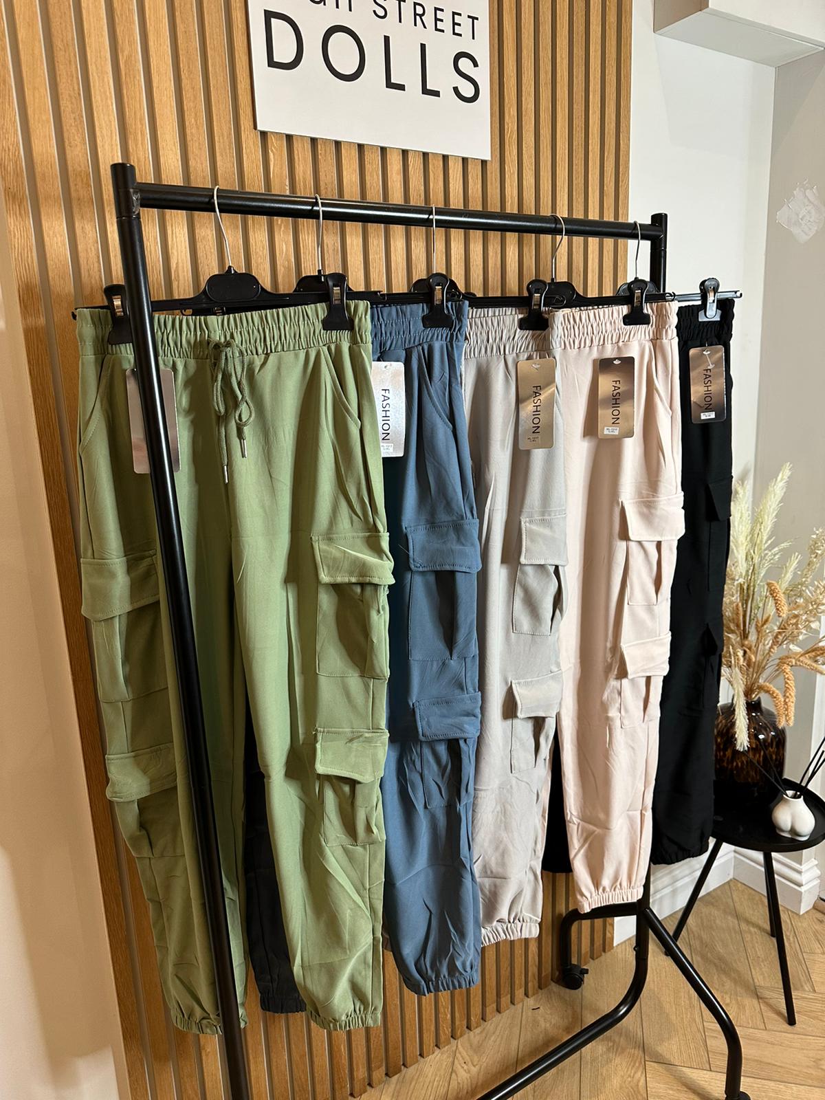 Cargo Joggers Combat Trousers with Pockets