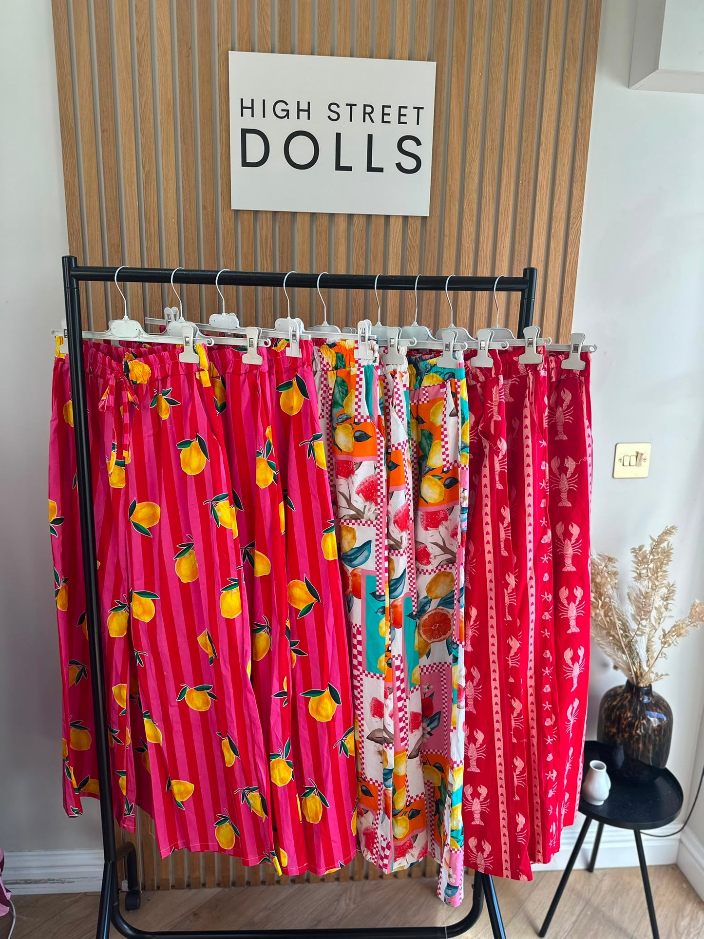 Clementine Wide Leg Trousers Light Weight Style Summer Lemon