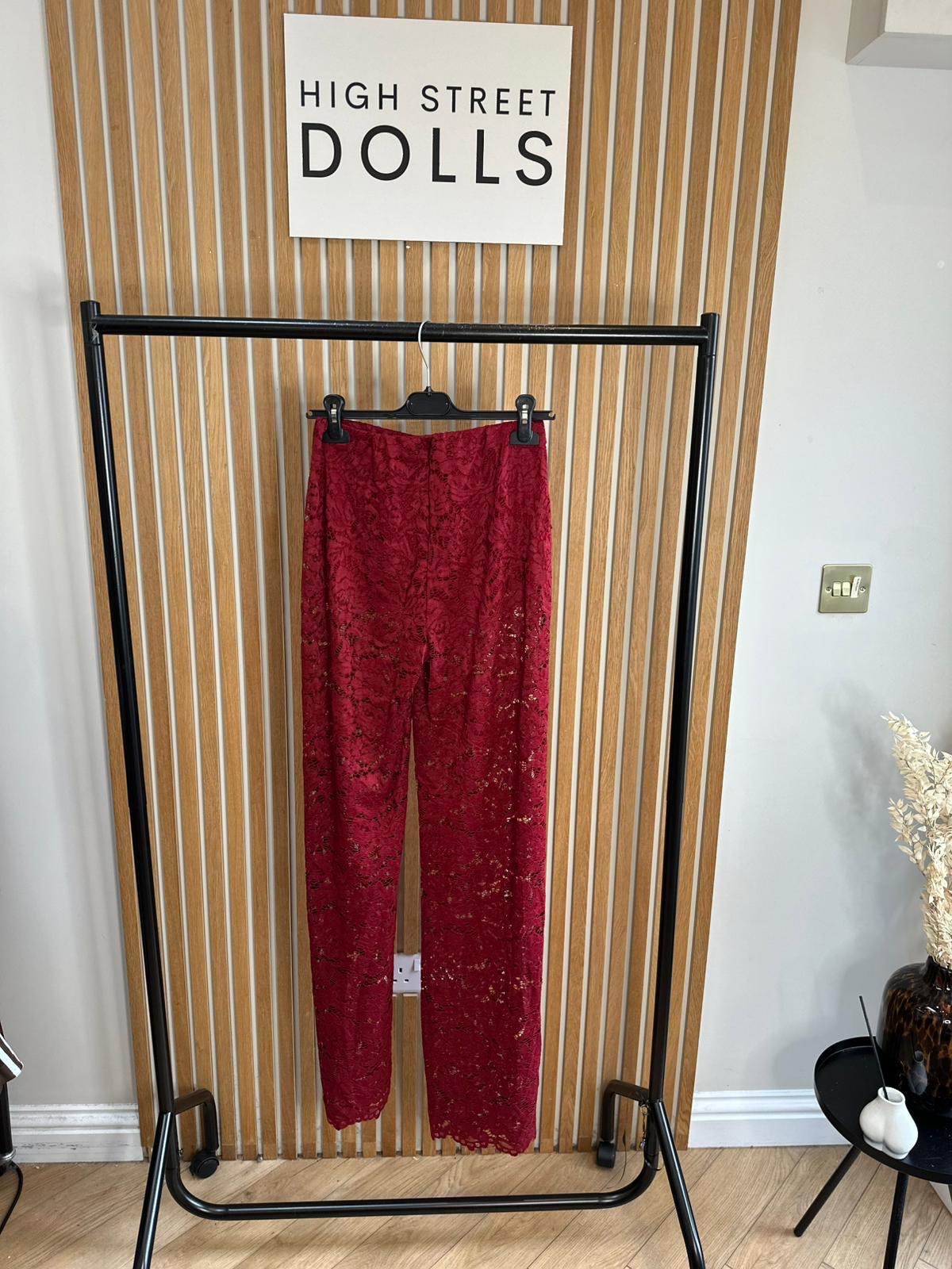 Iris Lace Flare Trousers Evening Wear Autumn Winter Built in Shorts