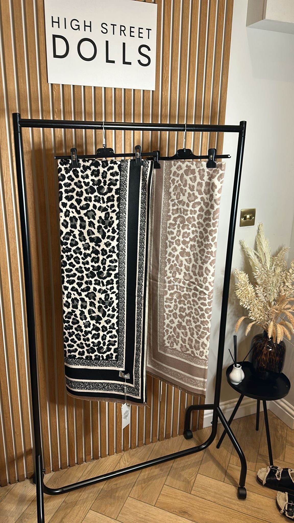 Leopard Print Scarf