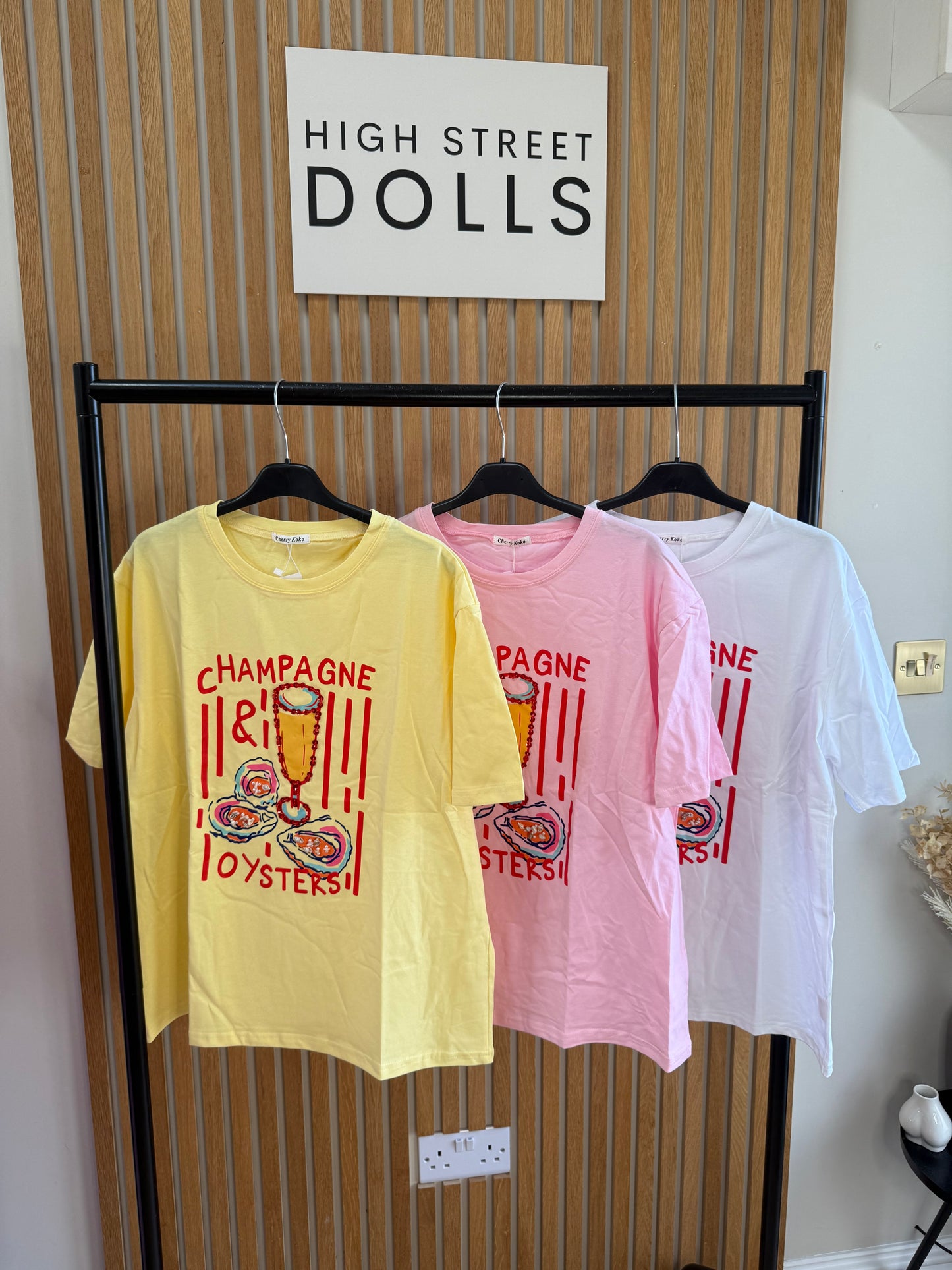 Brunch & Boujee T Shirt Lobster Print Short Sleeves Spring Summer
