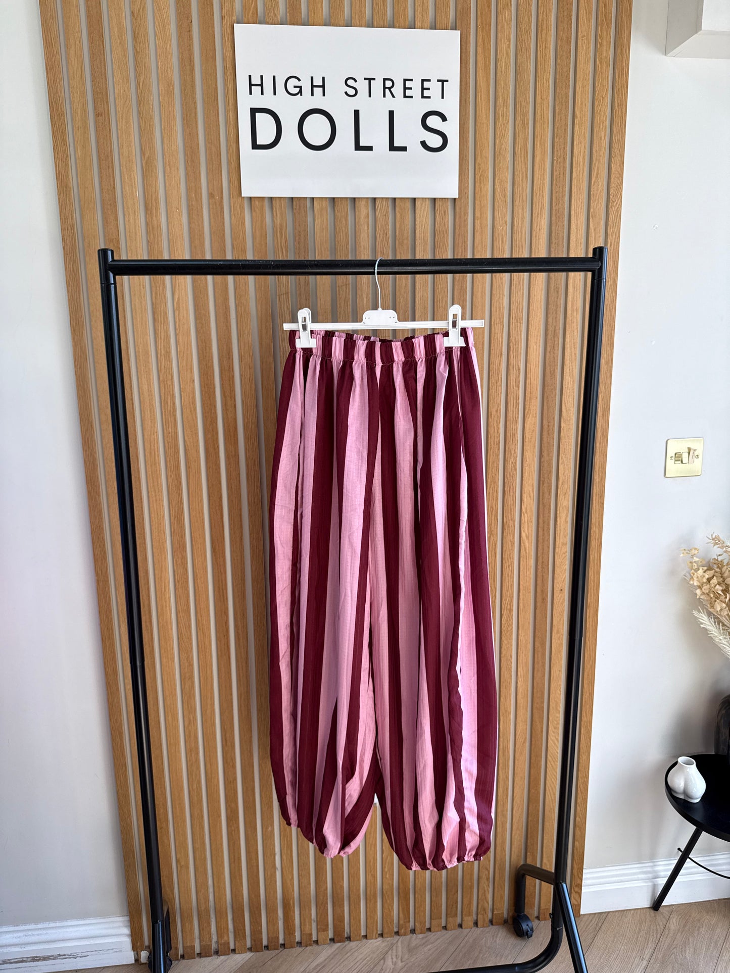 Ingrid Harem Trousers Striped Material Women’s Summer Holiday