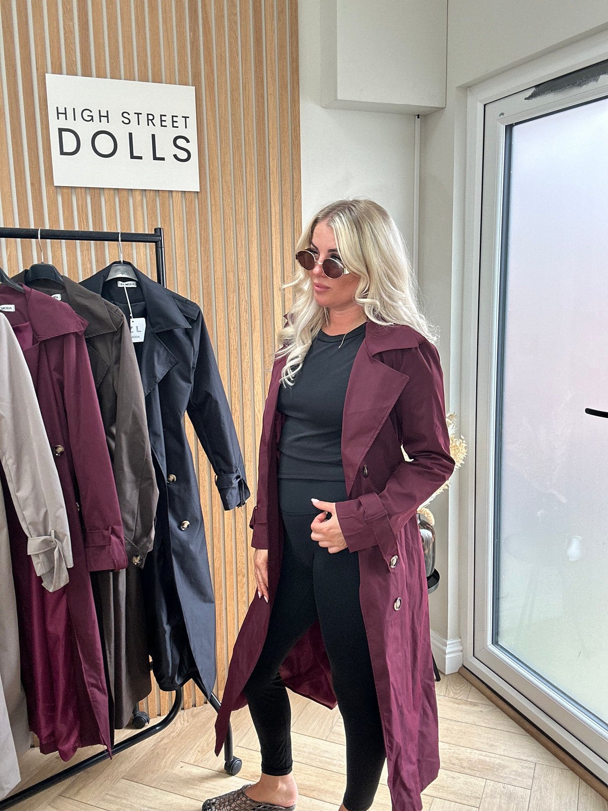 Orla Trench Coat Women’s Longline Jacket Autumn Fashion Coat
