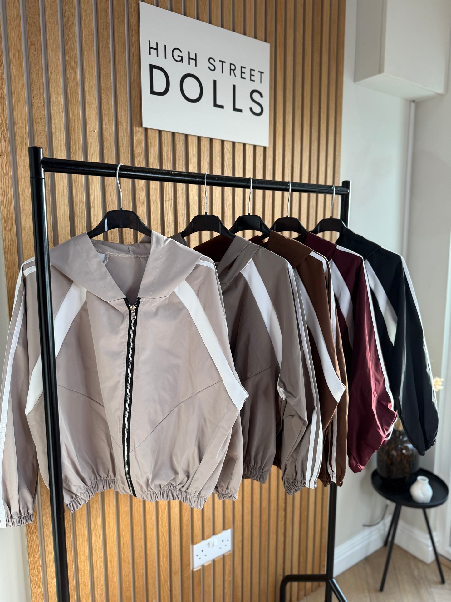 Remi Striped Zip-Up Jacket Women’s Sporty Lightweight Cover-Up Summer and Autumn Layer