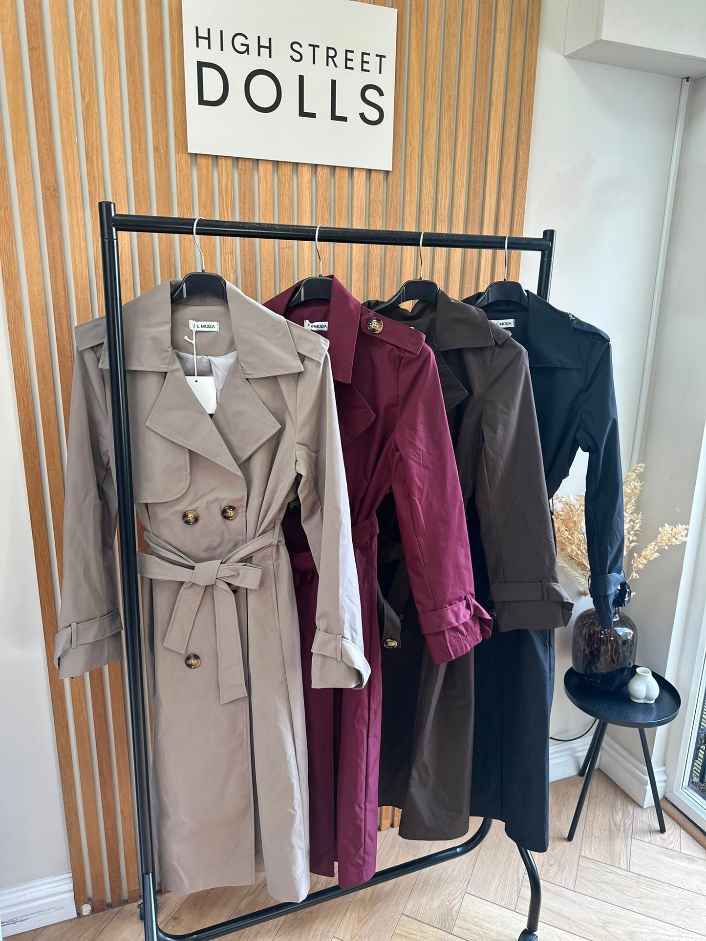 Orla Trench Coat Women’s Longline Jacket Autumn Fashion Coat