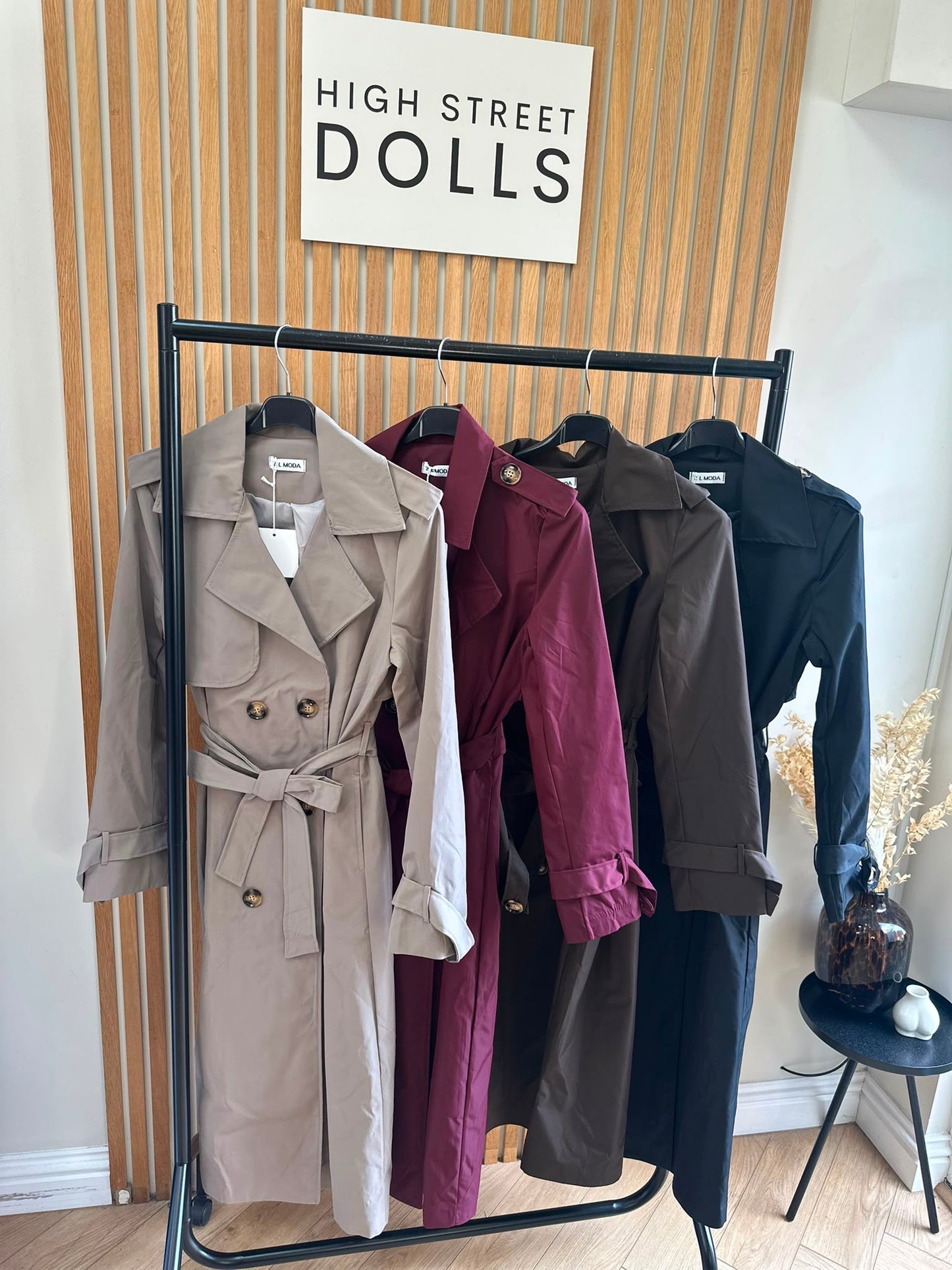 Orla Trench Coat Women’s Longline Jacket Autumn Fashion Coat