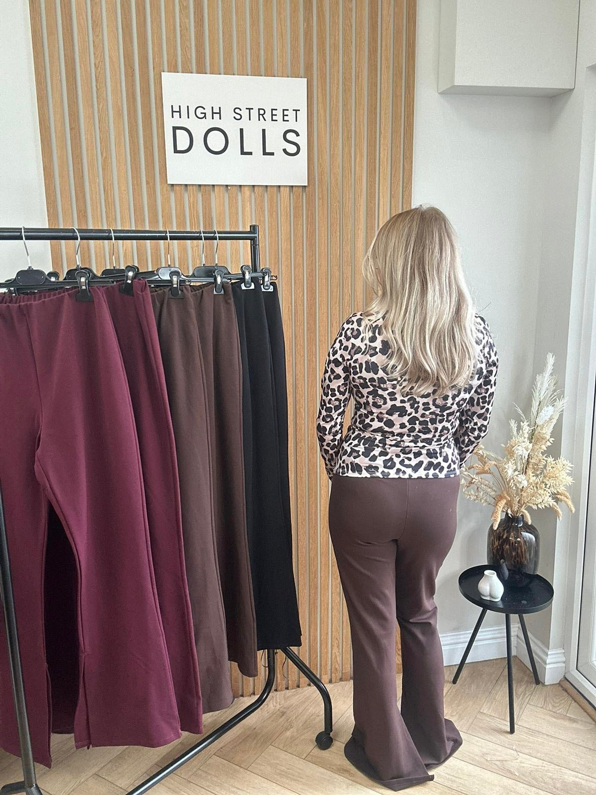 Camilla Flare Trousers Fitted Leggings joggers Autumn Winter