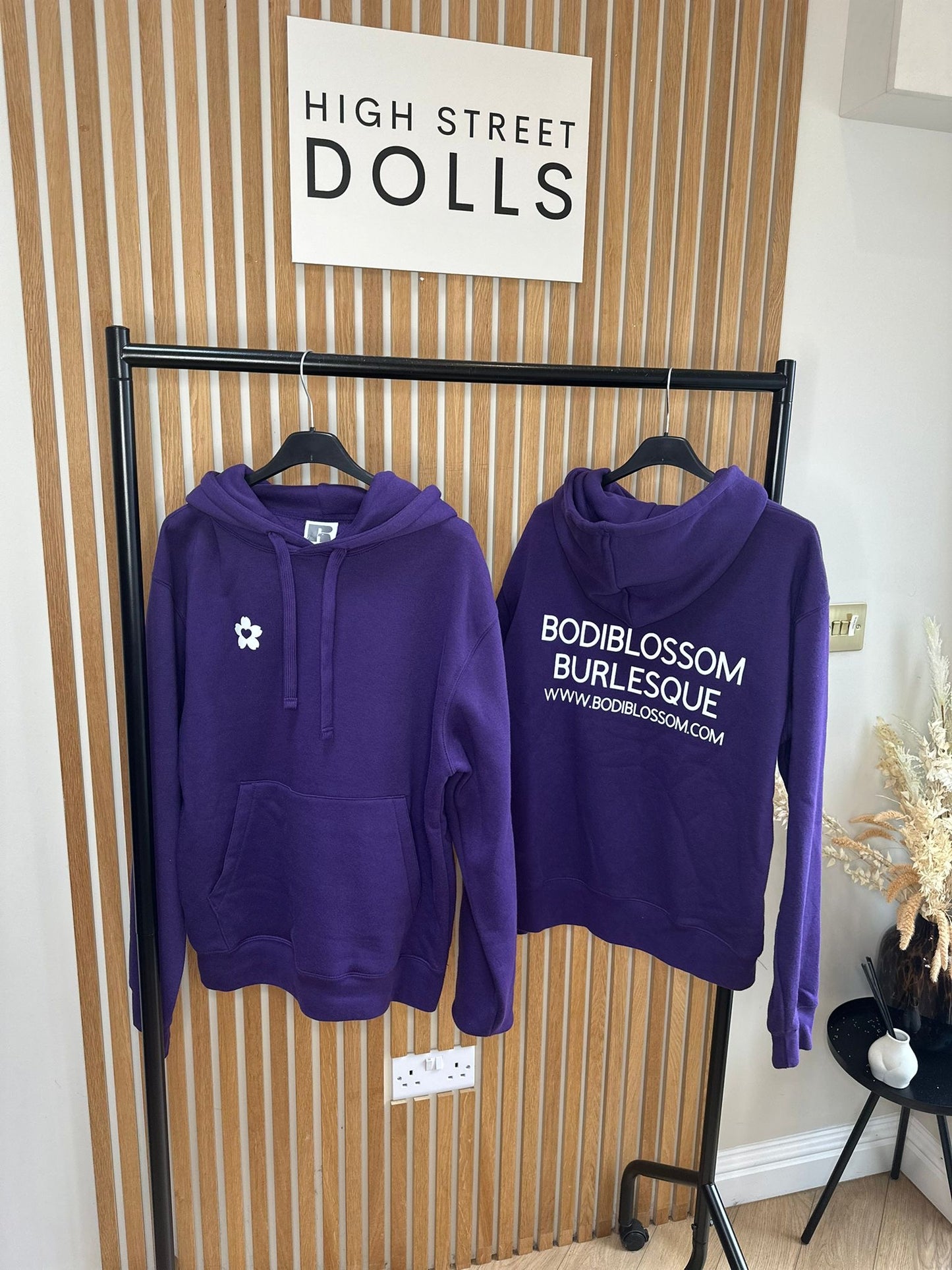 BodiBlossom Purple Hoodie