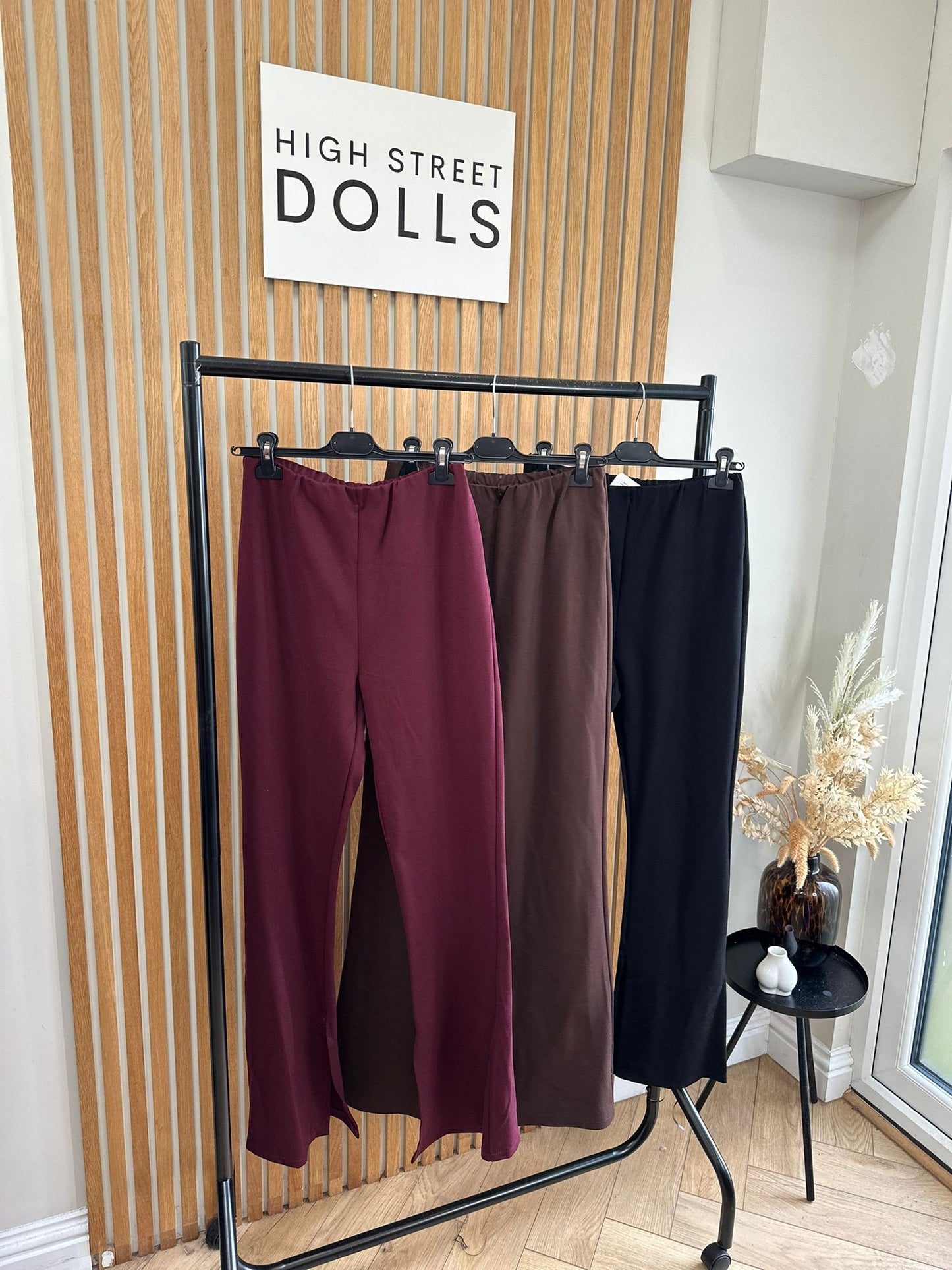 Camilla Flare Trousers Fitted Leggings joggers Autumn Winter