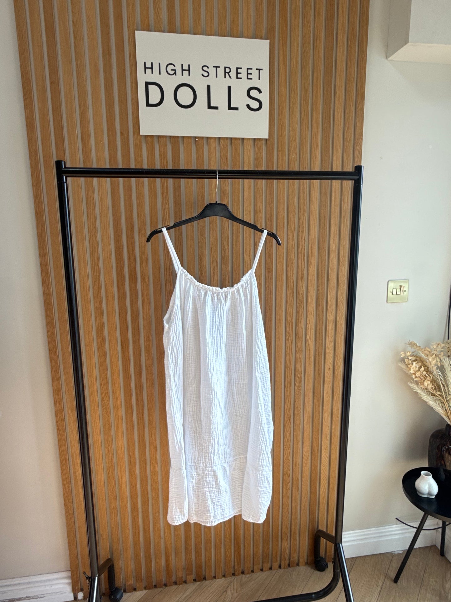 Floss Ruffle Dress Cheesecloth Summer Holiday Short Dress