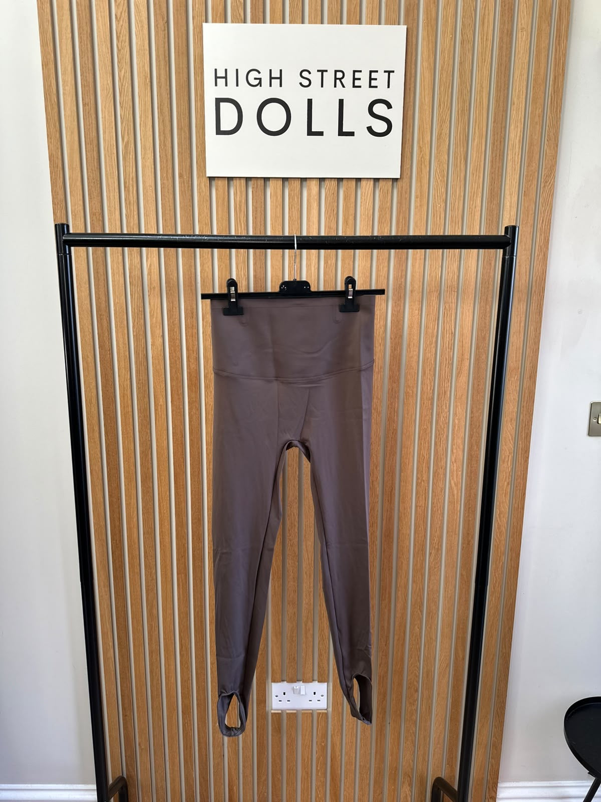 Lucia Sculpting Stirrup Leggings Lycra Material – High Waisted Autumn Winter