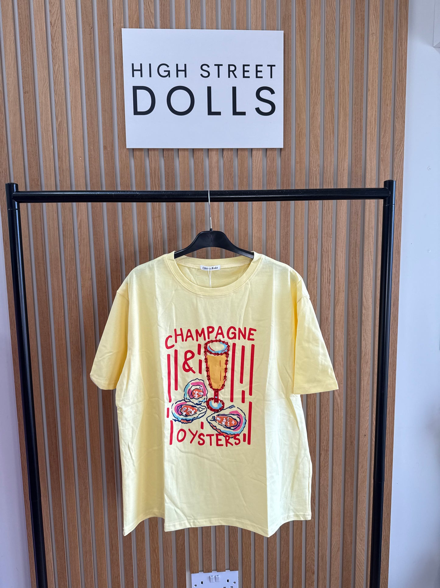 Brunch & Boujee T Shirt Lobster Print Short Sleeves Spring Summer