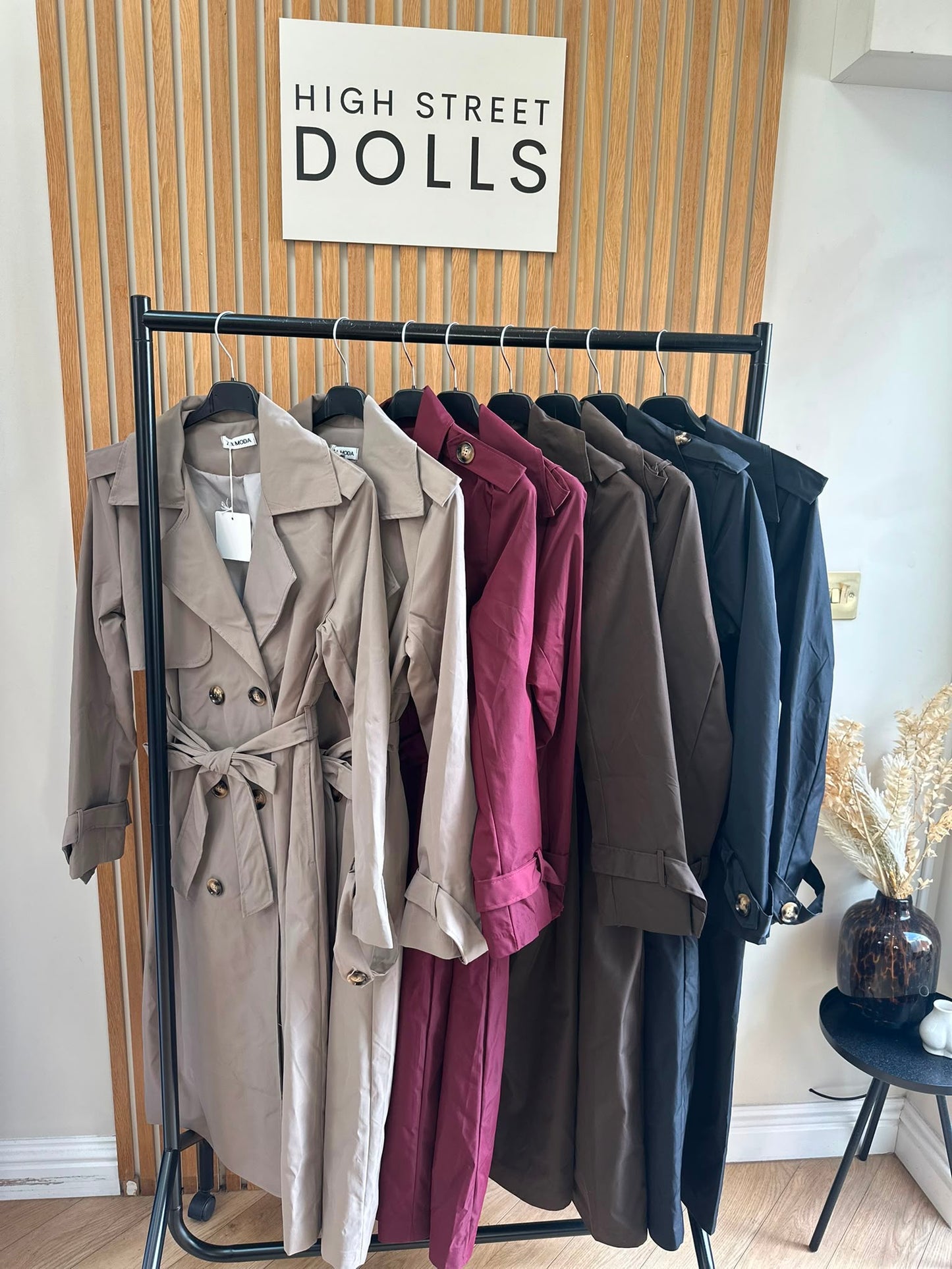 Orla Trench Coat Women’s Longline Jacket Autumn Fashion Coat