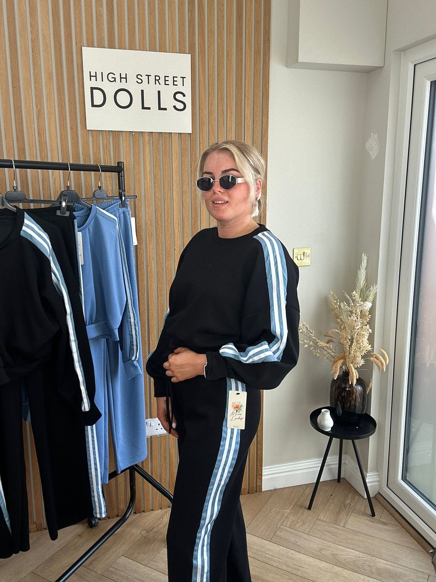 Ingrid Stripe Lounge Set Tracksuit Loungewear