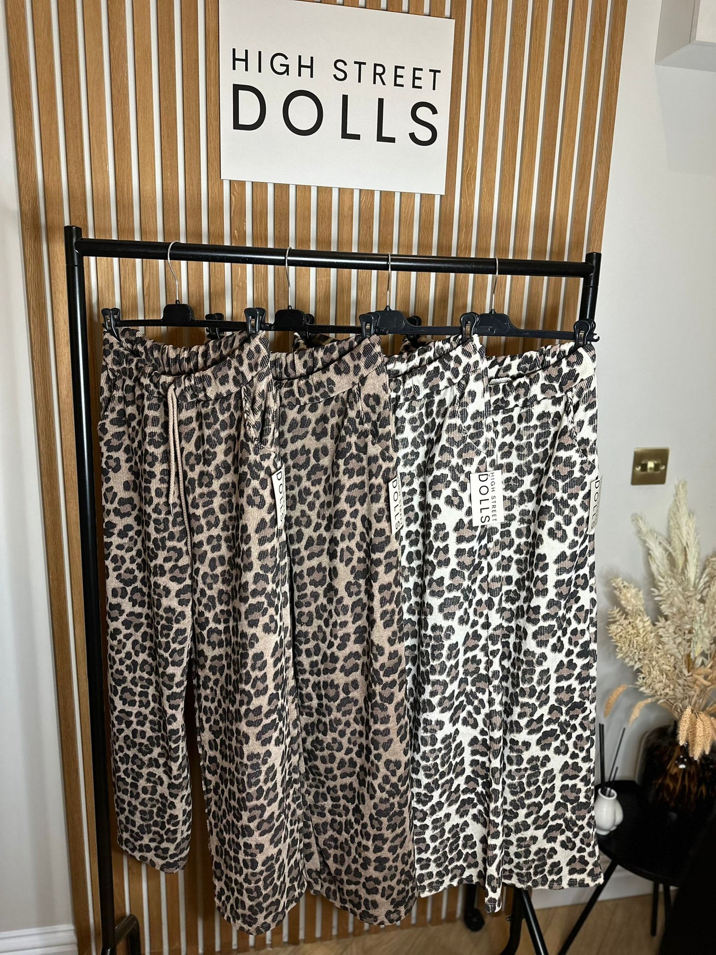 Leopard Print Trousers