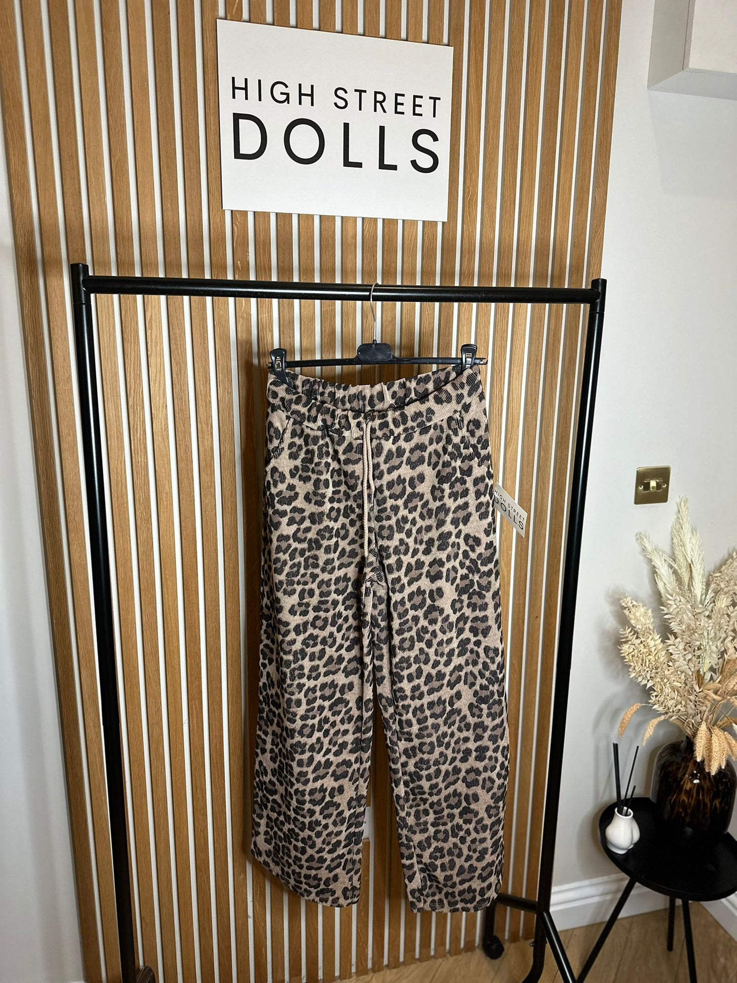 Leopard Print Trousers