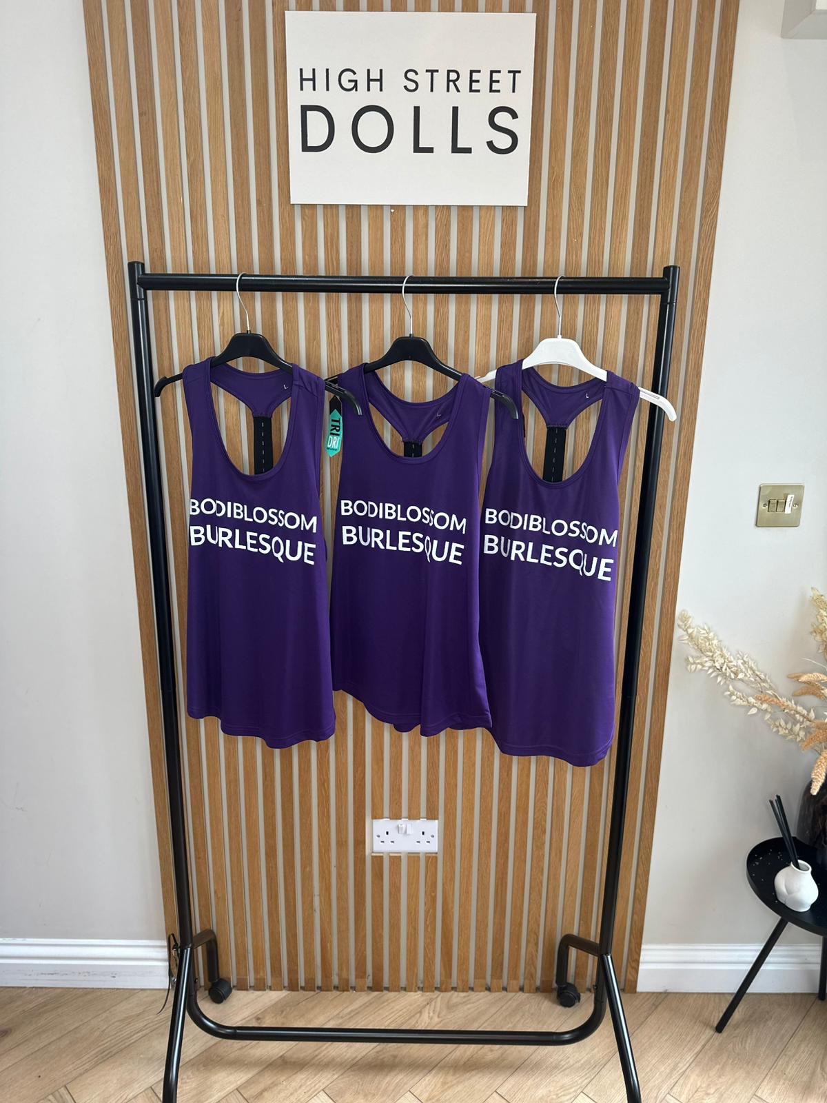 BodiBlossom Purple Dance Vest