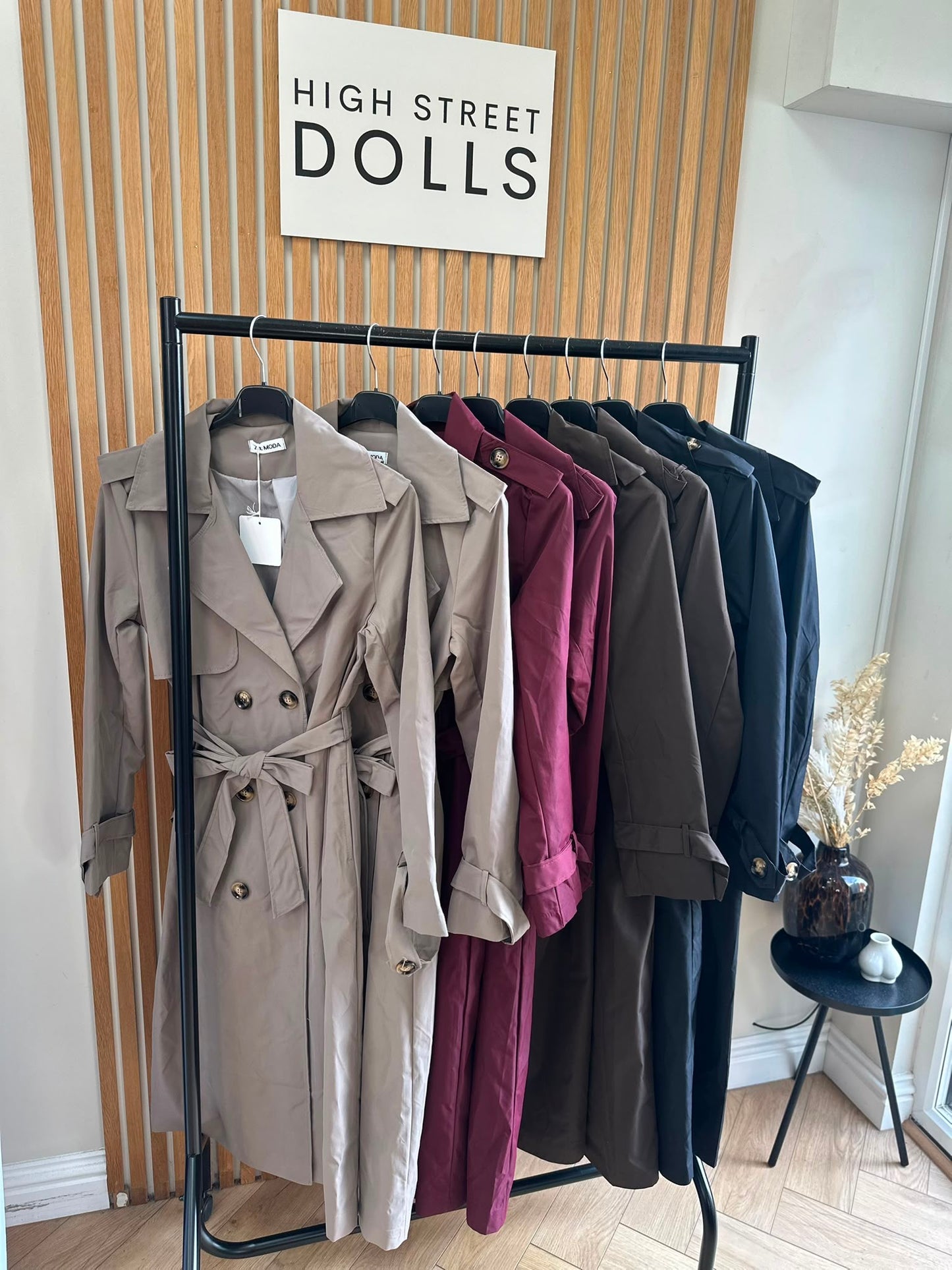 Orla Trench Coat Women’s Longline Jacket Autumn Fashion Coat