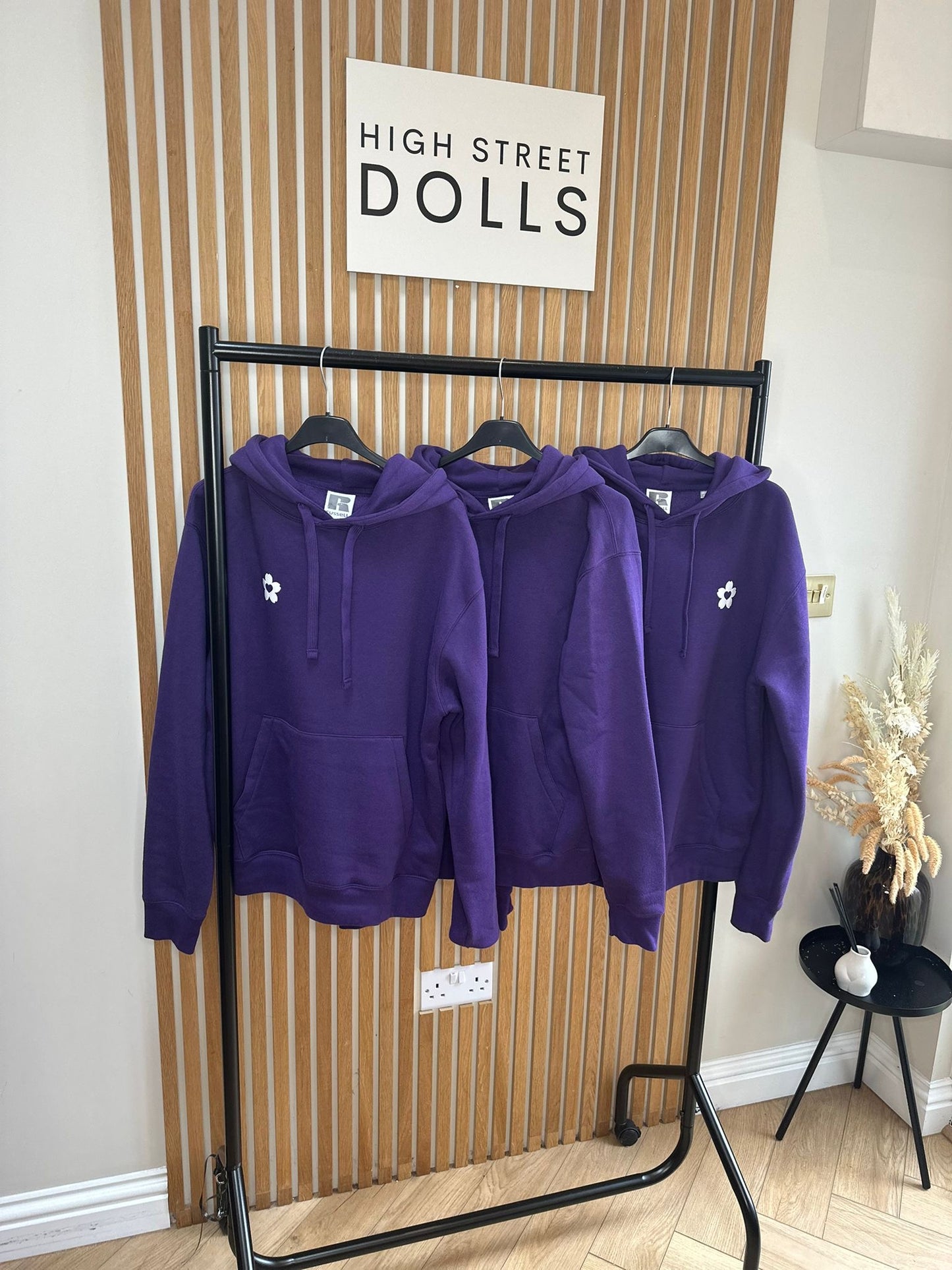 BodiBlossom Purple Hoodie