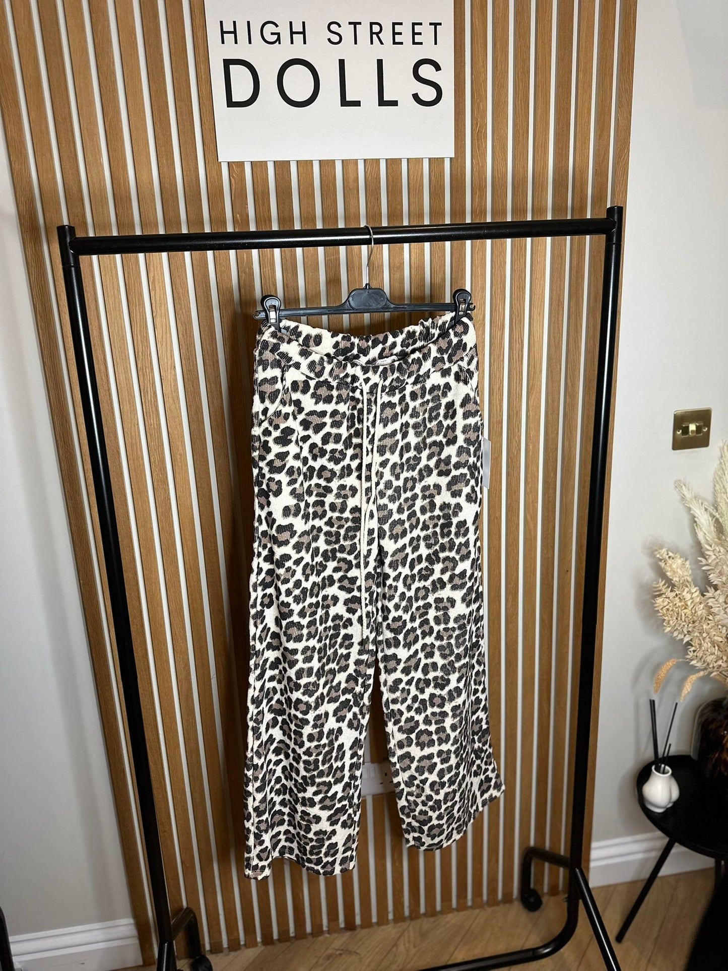 Leopard Print Trousers