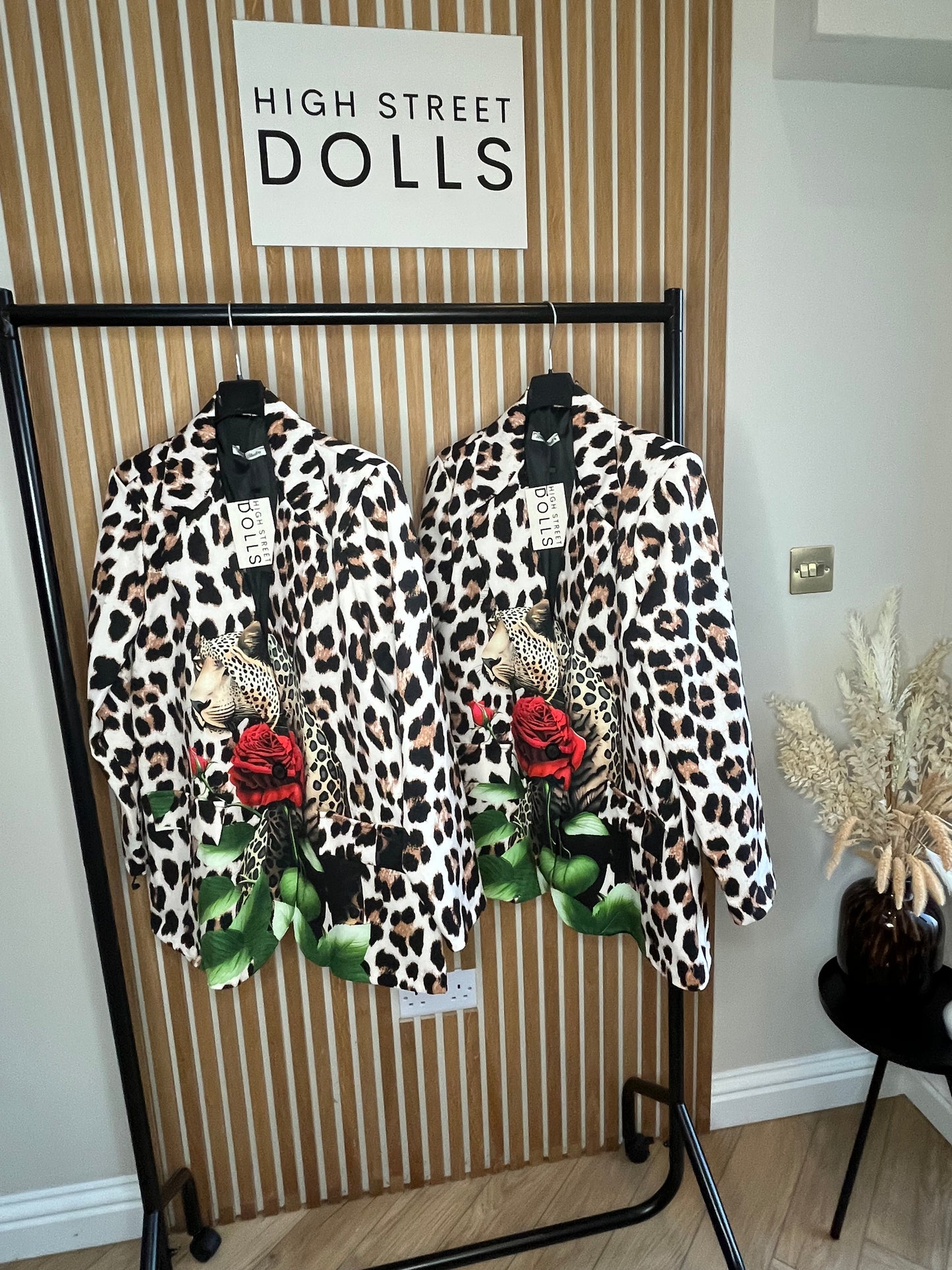 Leopard Print Blazer Women’s Jacket