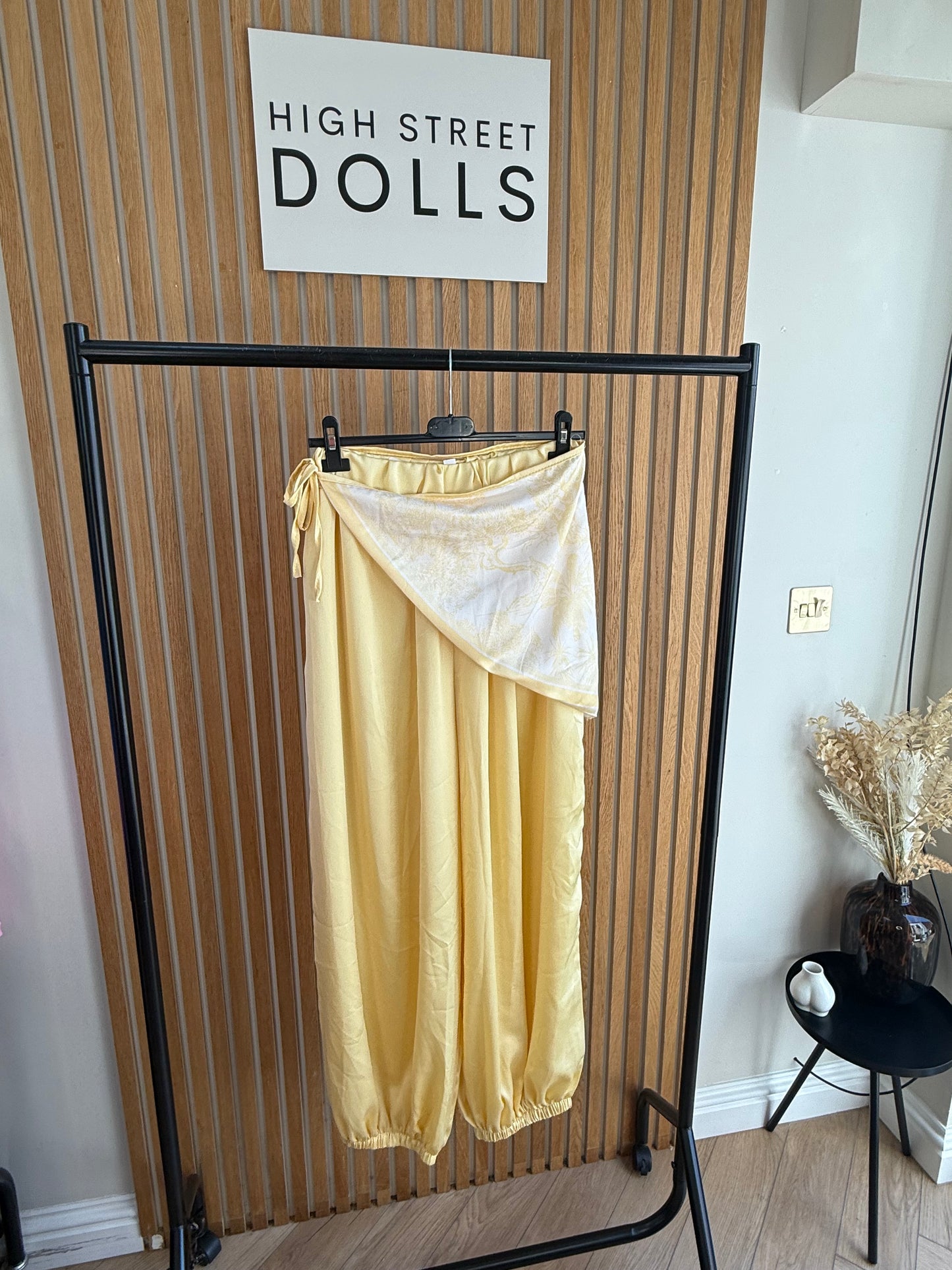 Pearl Harem Trousers Satin Top and Trousers Set Two Piece Co Ord Women’s Summer Set