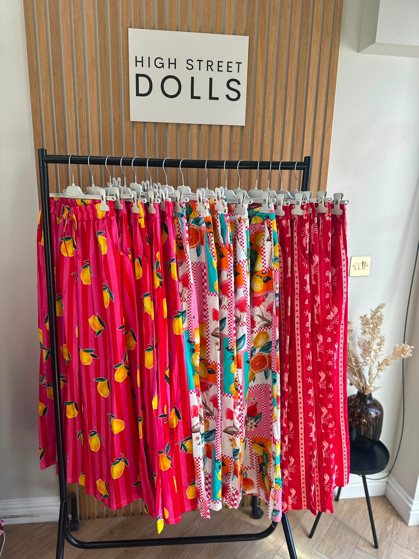Clementine Wide Leg Trousers Light Weight Style Summer Lemon