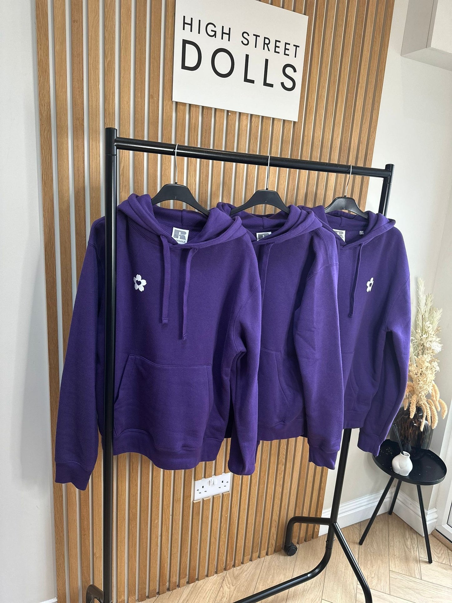 BodiBlossom Purple Hoodie