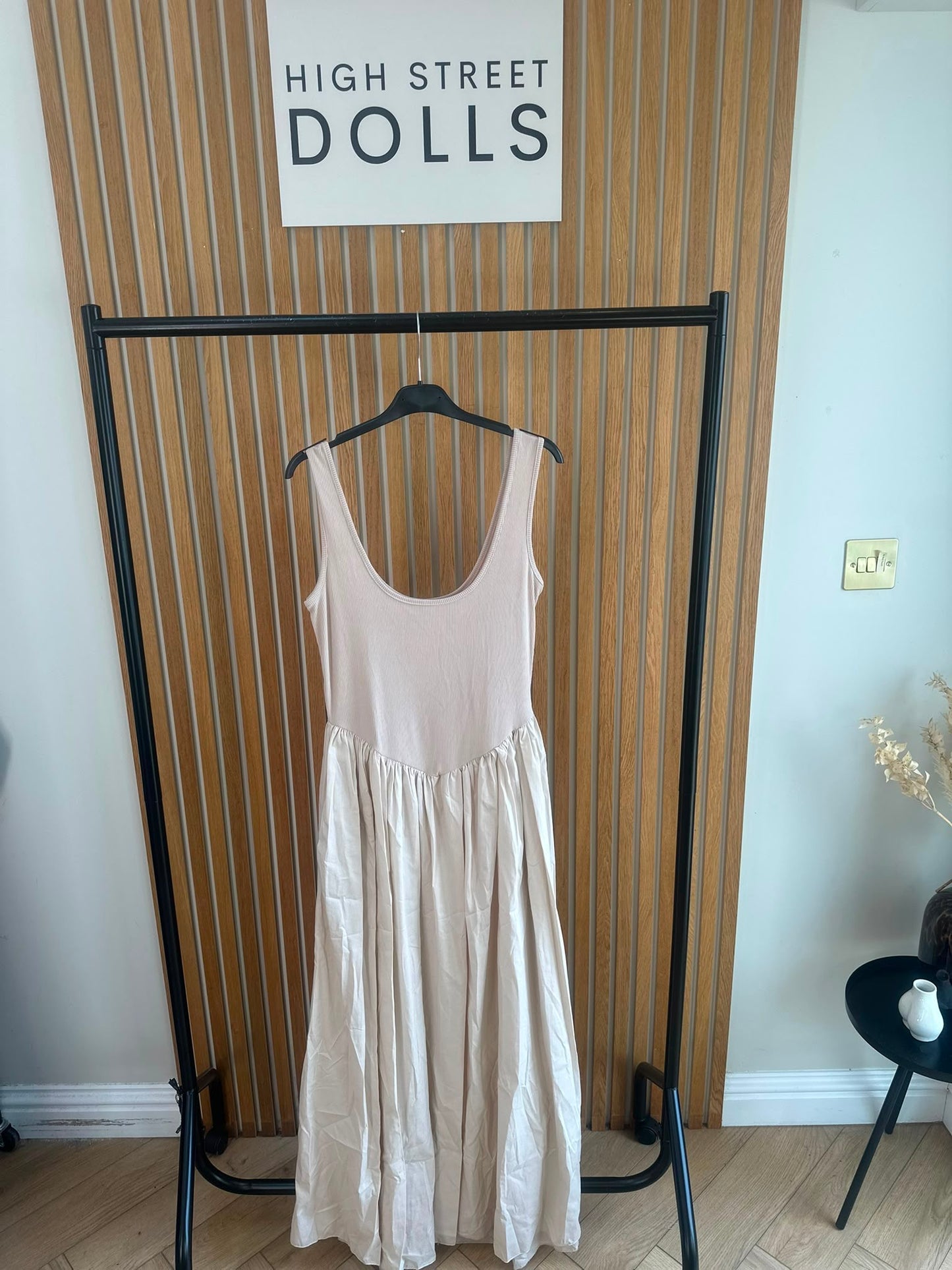 Charlotte Maxi Dress Longline Gathered Skirt Ruffles Stretch Summer Holiday