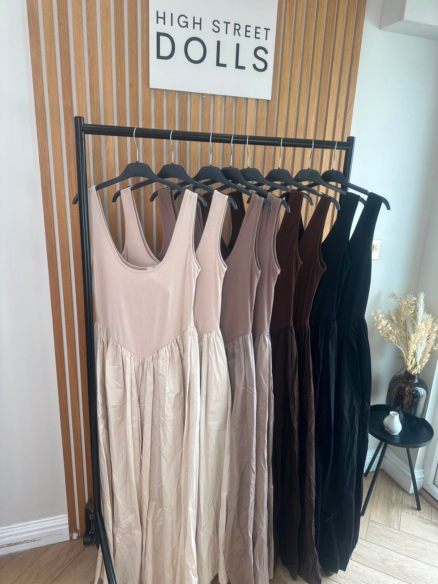 Charlotte Maxi Dress Longline Gathered Skirt Ruffles Stretch Summer Holiday