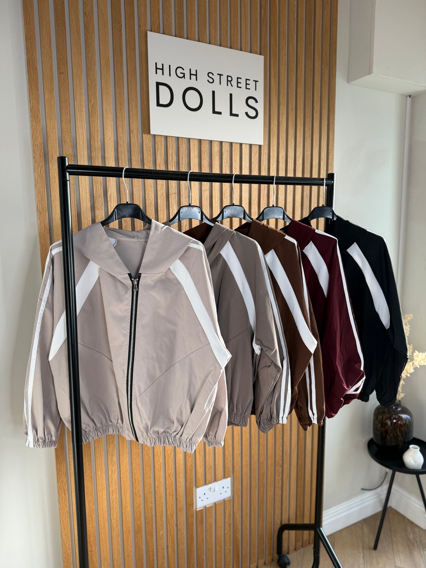 Remi Striped Zip-Up Jacket Women’s Sporty Lightweight Cover-Up Summer and Autumn Layer