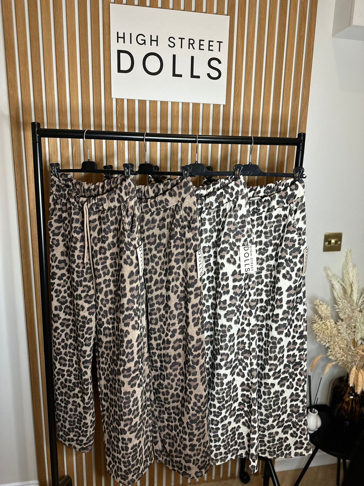 Leopard Print Trousers