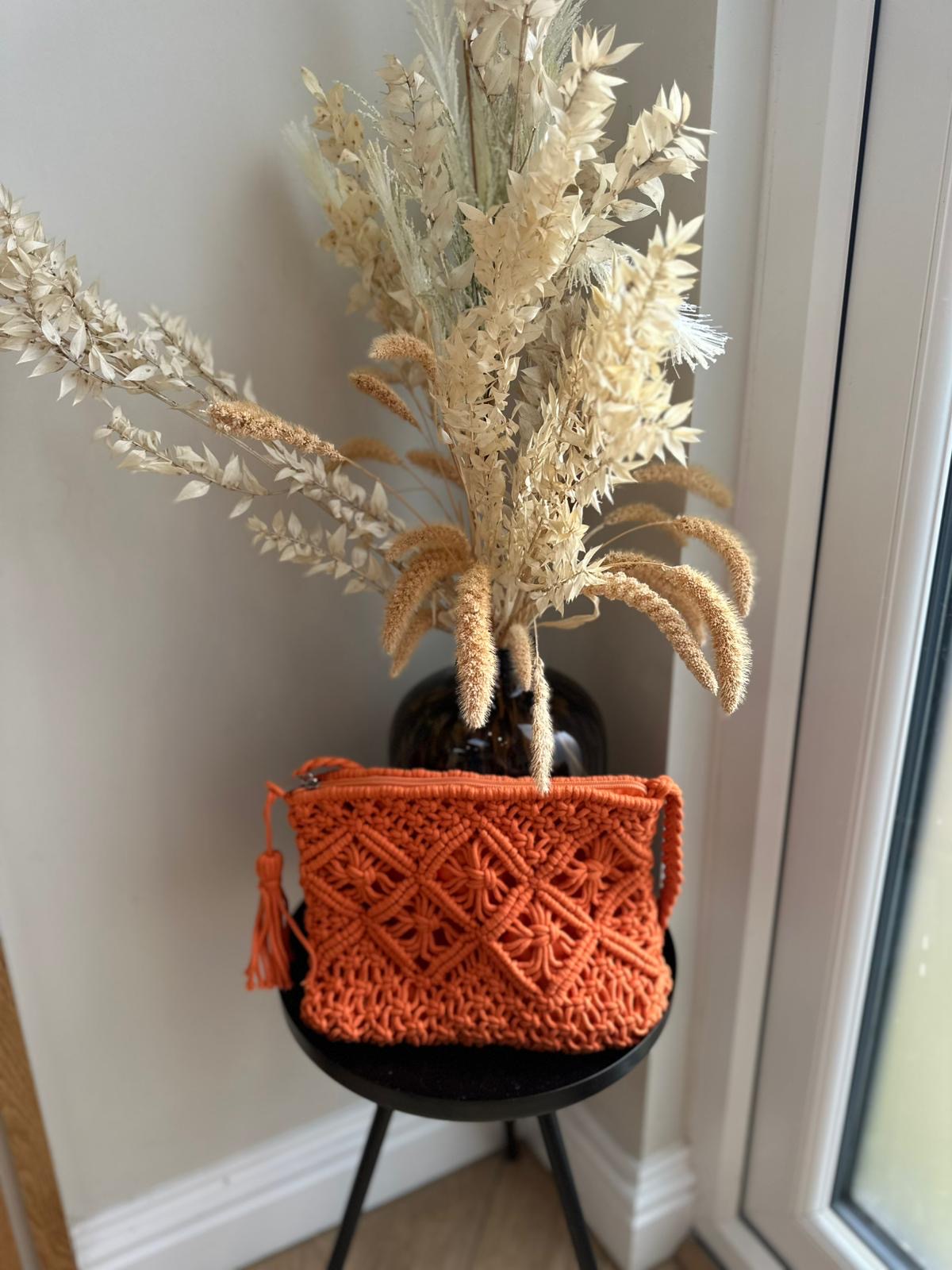 Crochet Shoulder Bag Summer Beach Bag