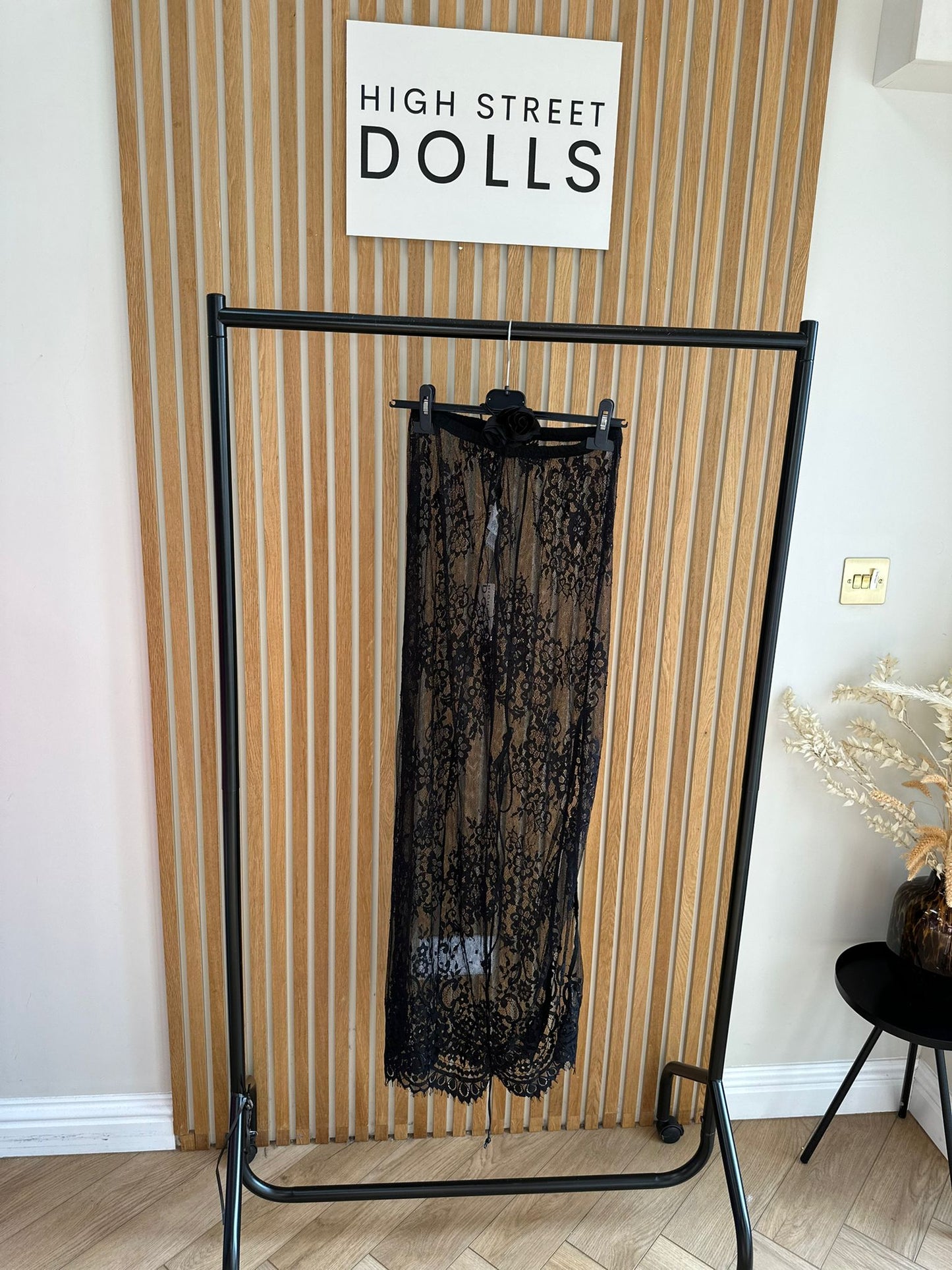 Elsie Lace Longline Skirt Summer Fashion Maxi skirt