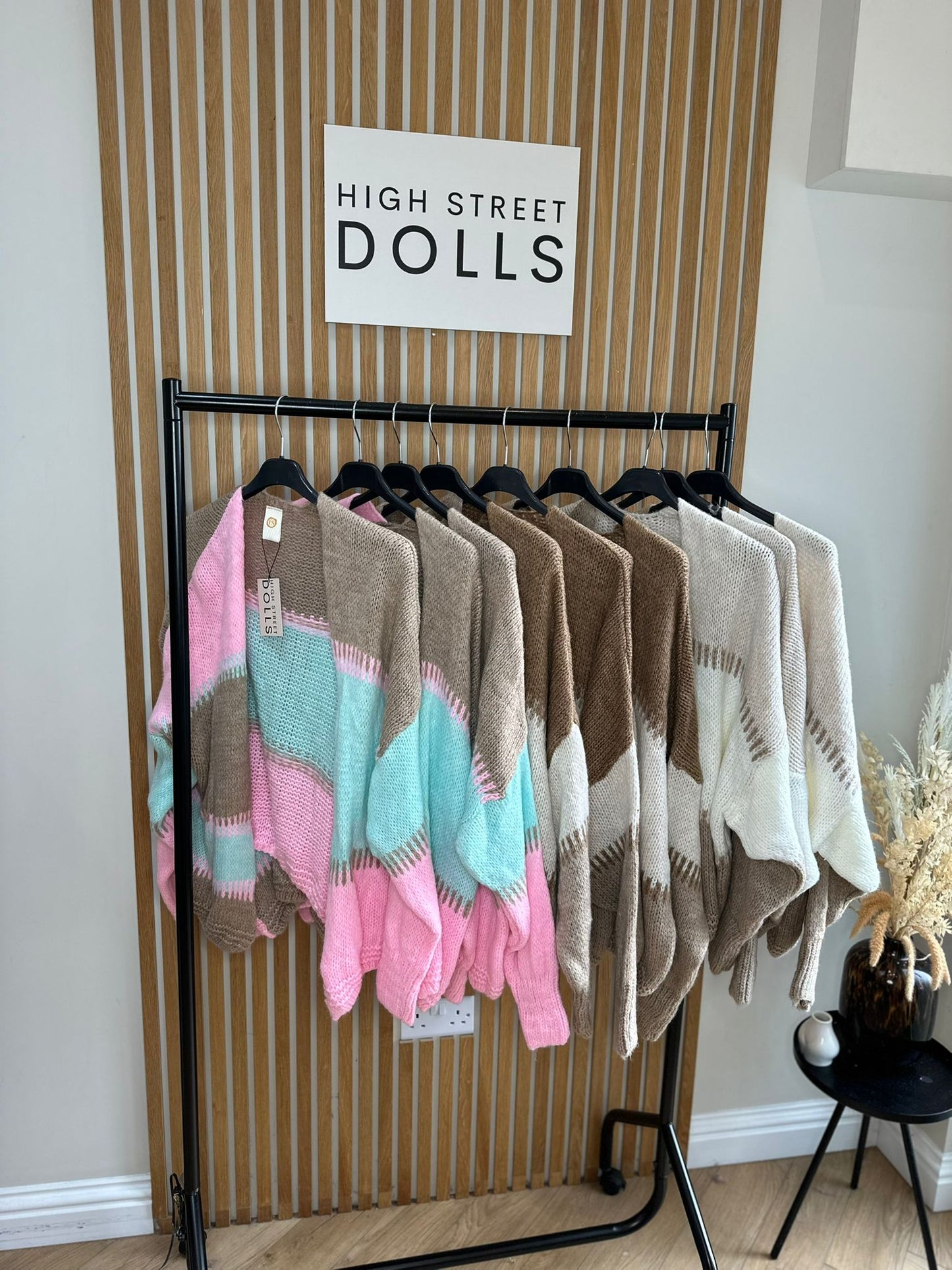 Cecilia Patchwork Knitted Cardigan